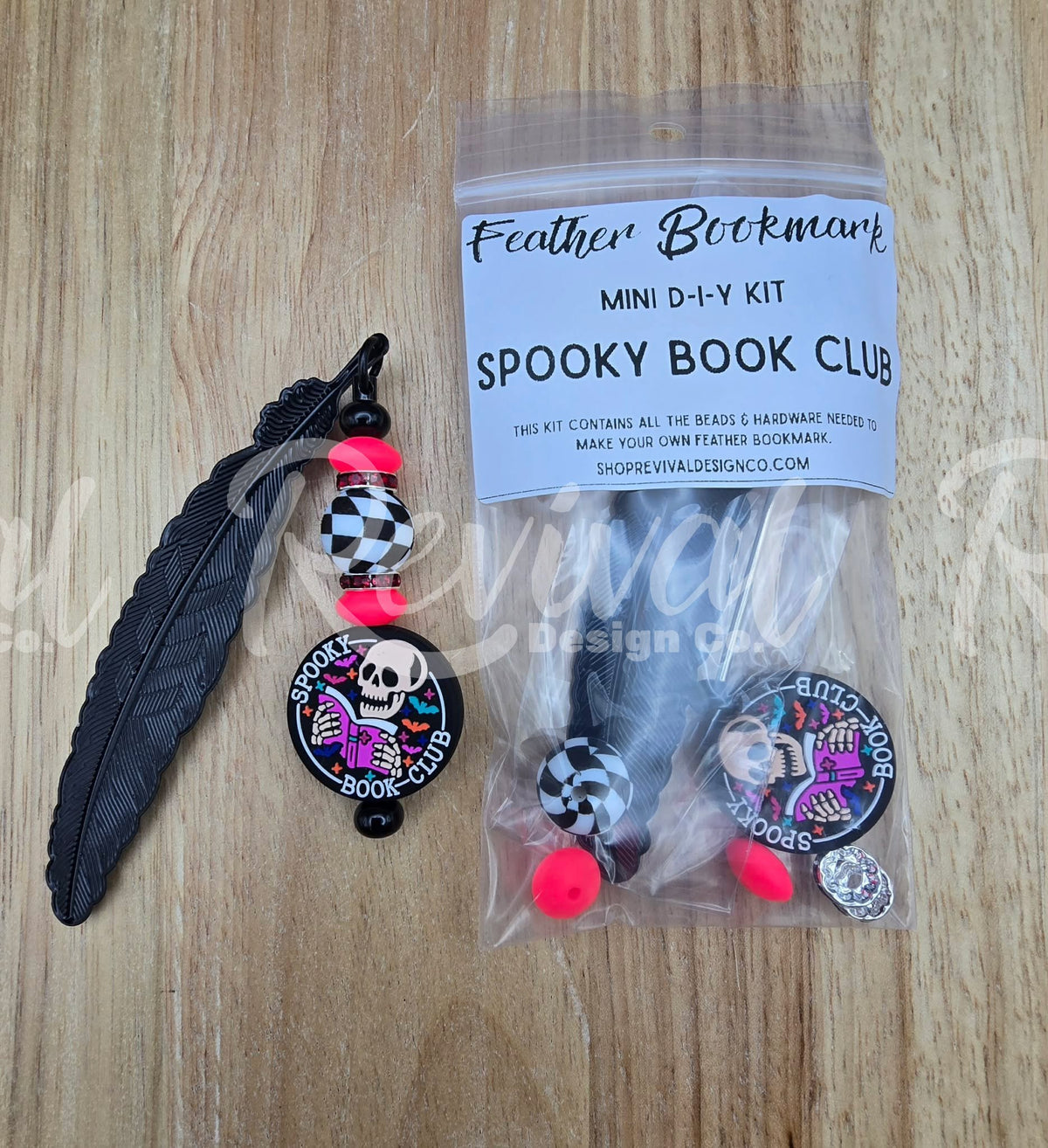 Mini DIY Bookmark Kit - Spooky Book Club