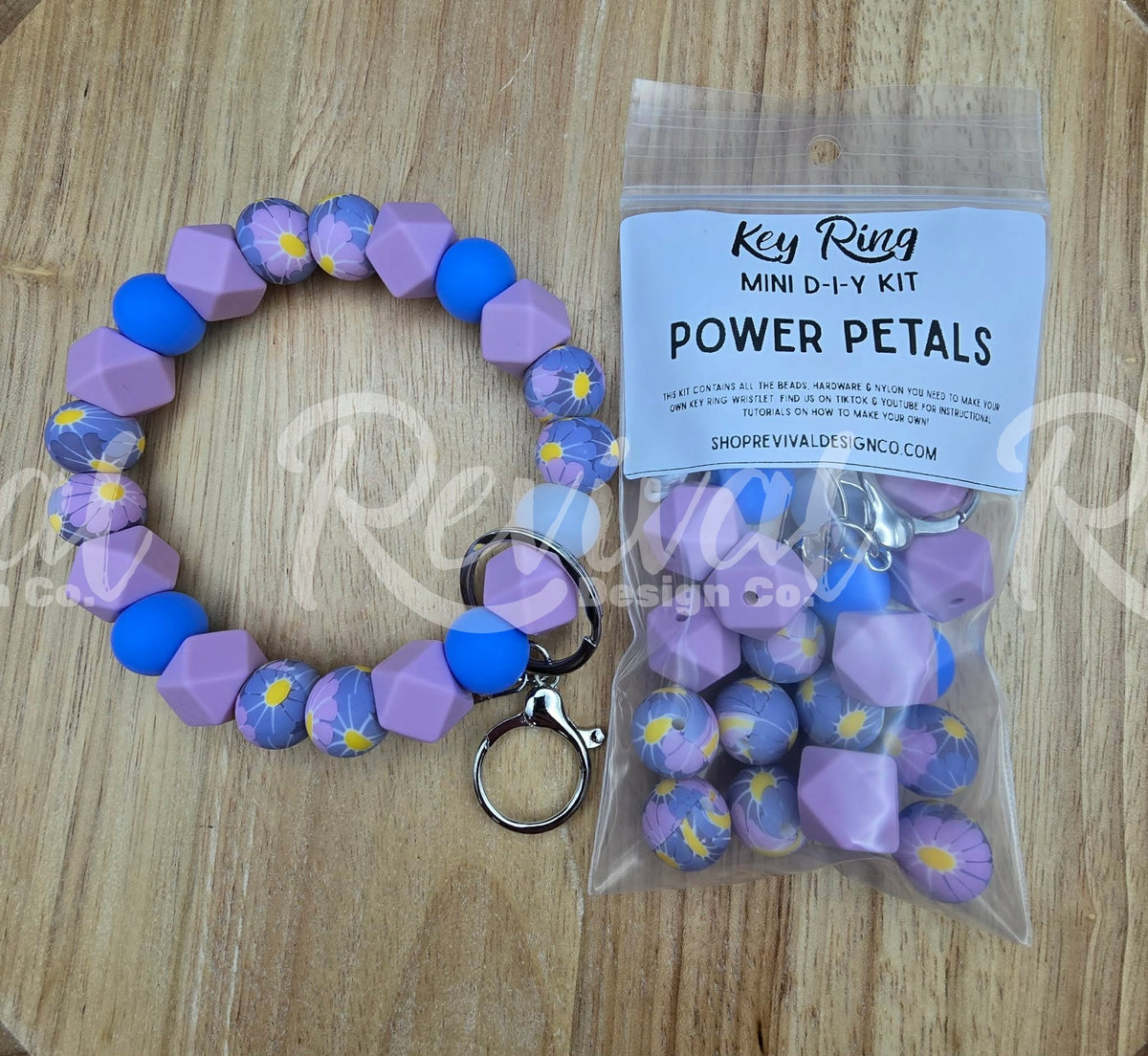 Mini DIY Wristlet Kit - Power Petals