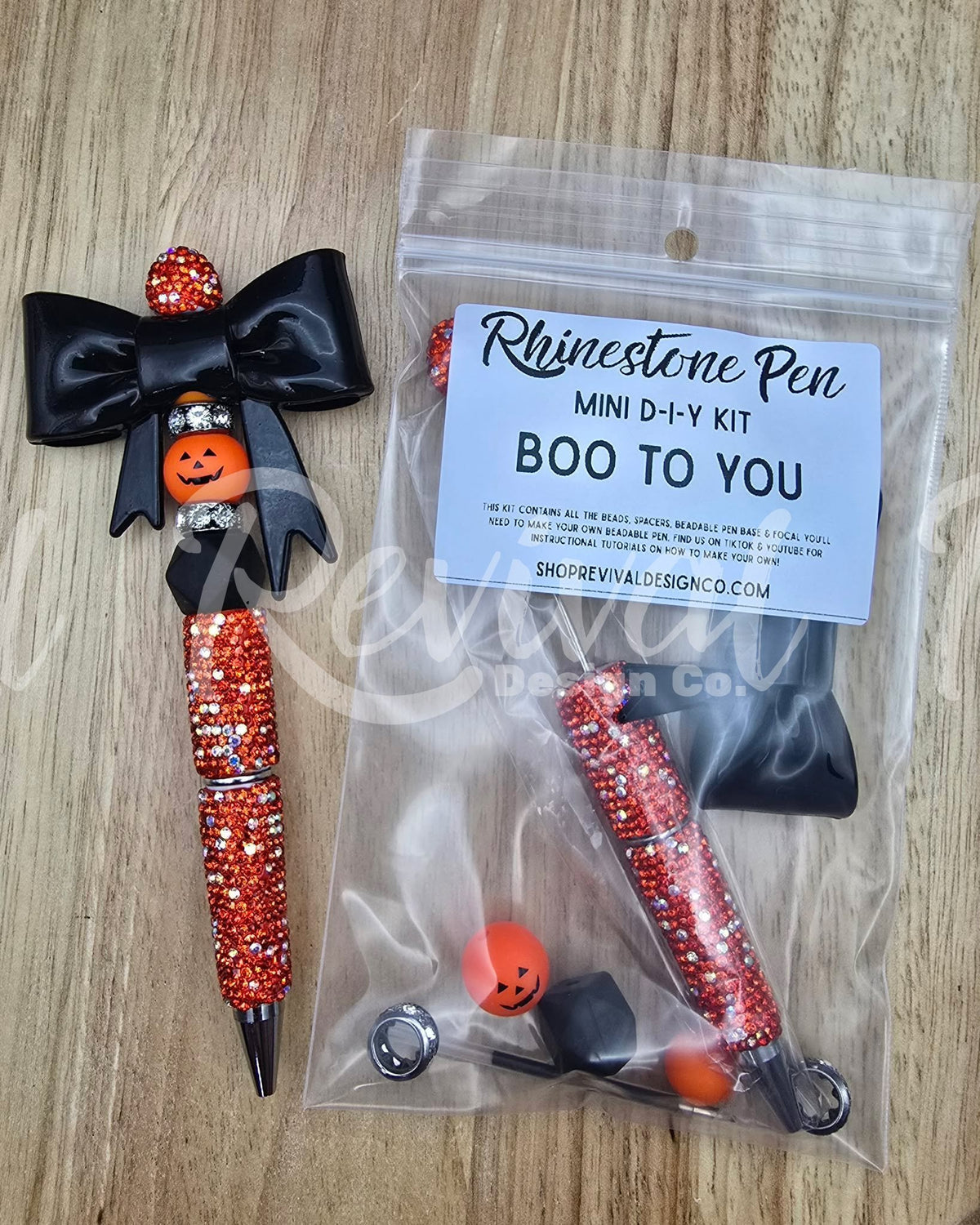 Mini Rhinestone Pen DIY Kit - Boo to You