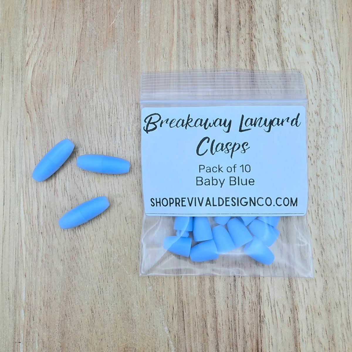 Baby Blue - Break-Away Lanyard Clasp