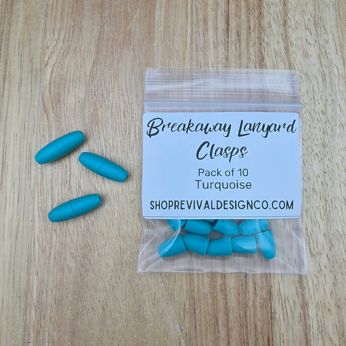 Turquoise - Break-Away Lanyard Clasp