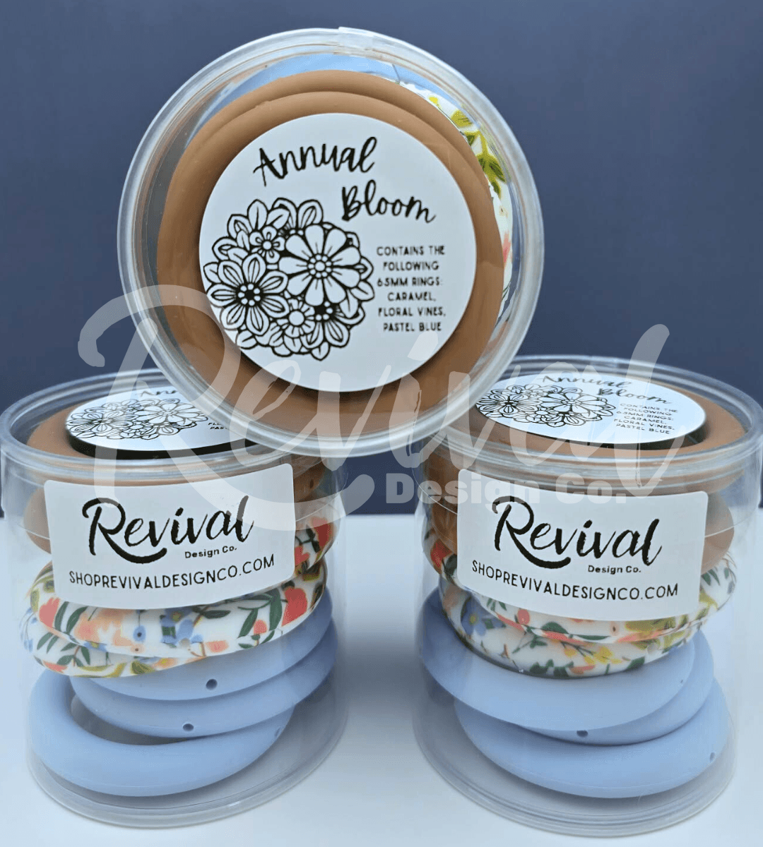 65mm Car Charm Stack - Annual Bloom