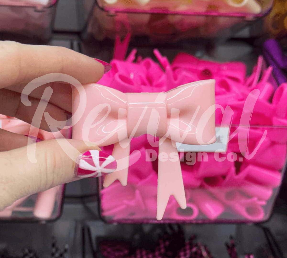 Baby Doll - Silicone Bow Focal/Straw Topper