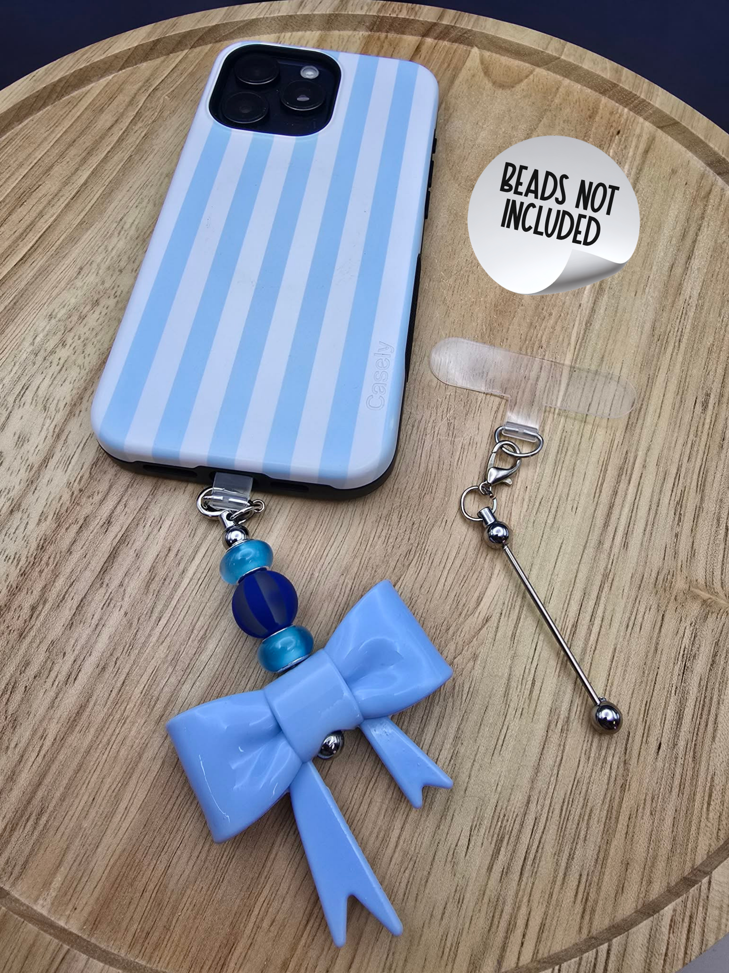 Beadable Phone Charm Bar