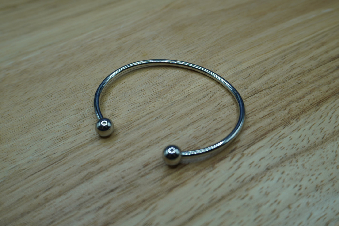 Beadable Steel Bracelet