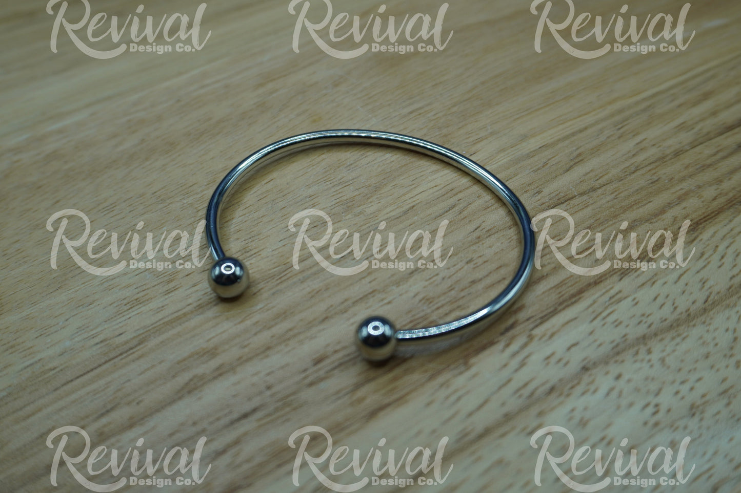 Beadable Steel Bracelet