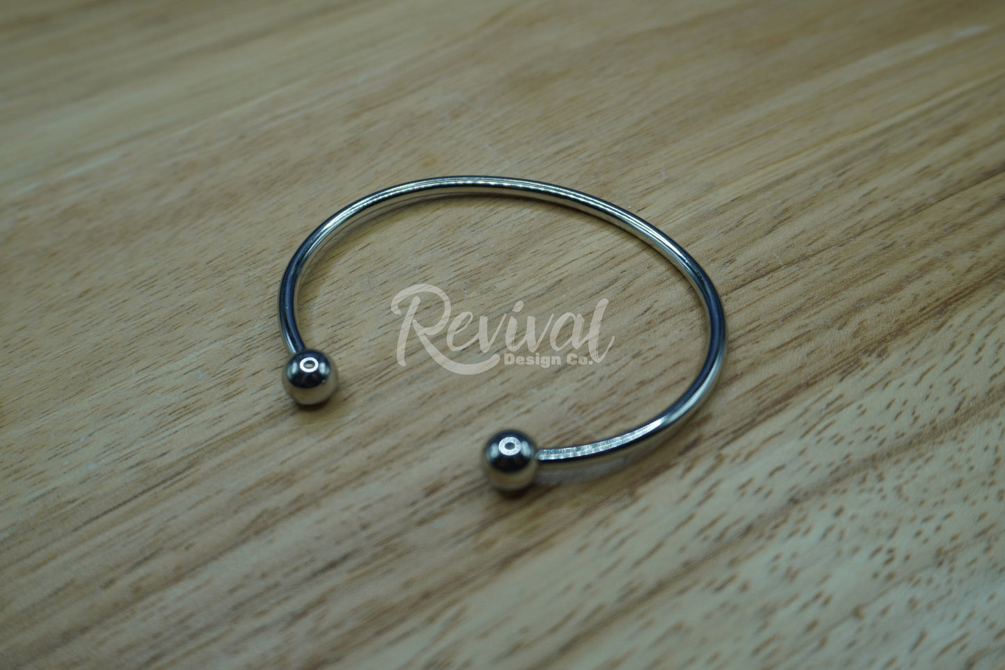 Beadable Steel Bracelet