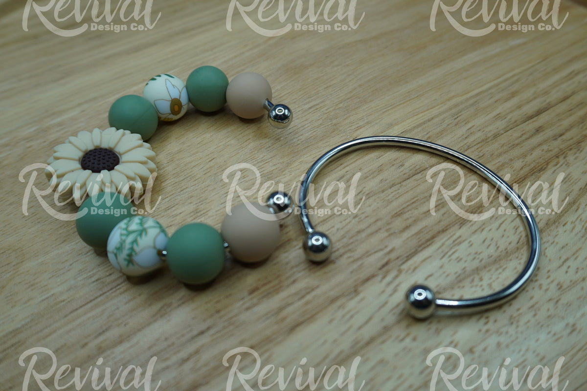 Beadable Steel Bracelet