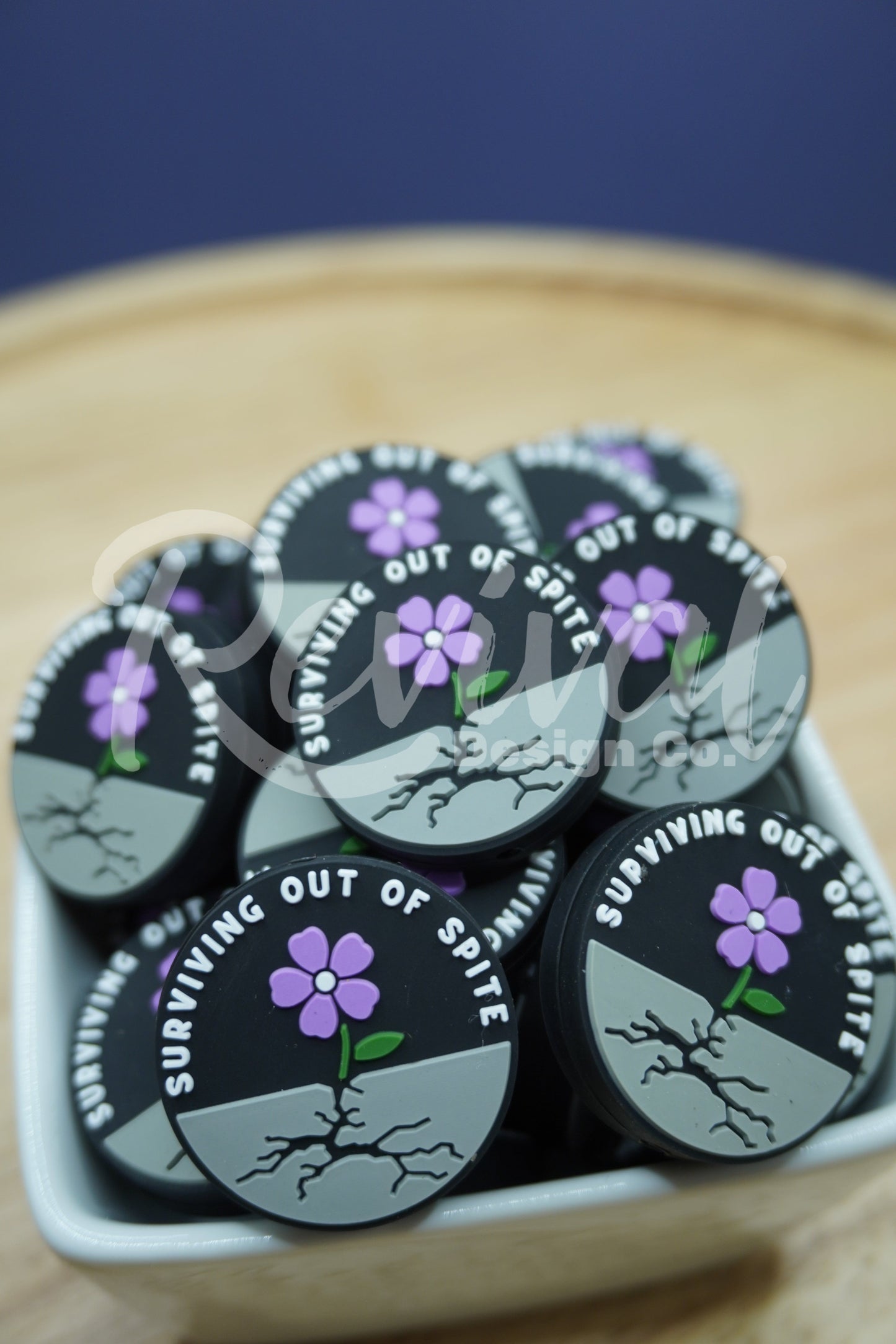 Surviving Out of Spite - Silicone Focal Bead