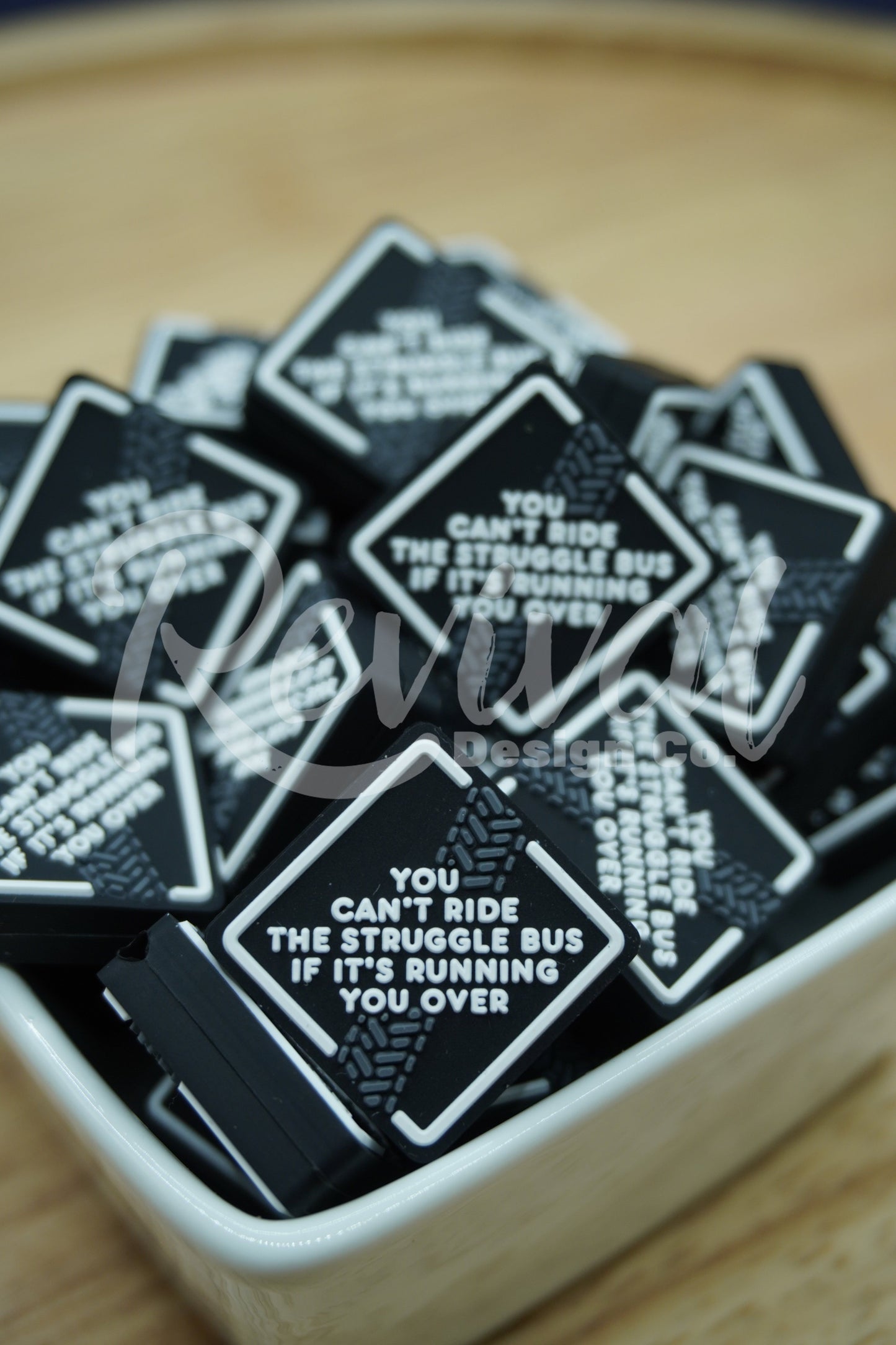 Struggle Bus - Silicone Focal Bead