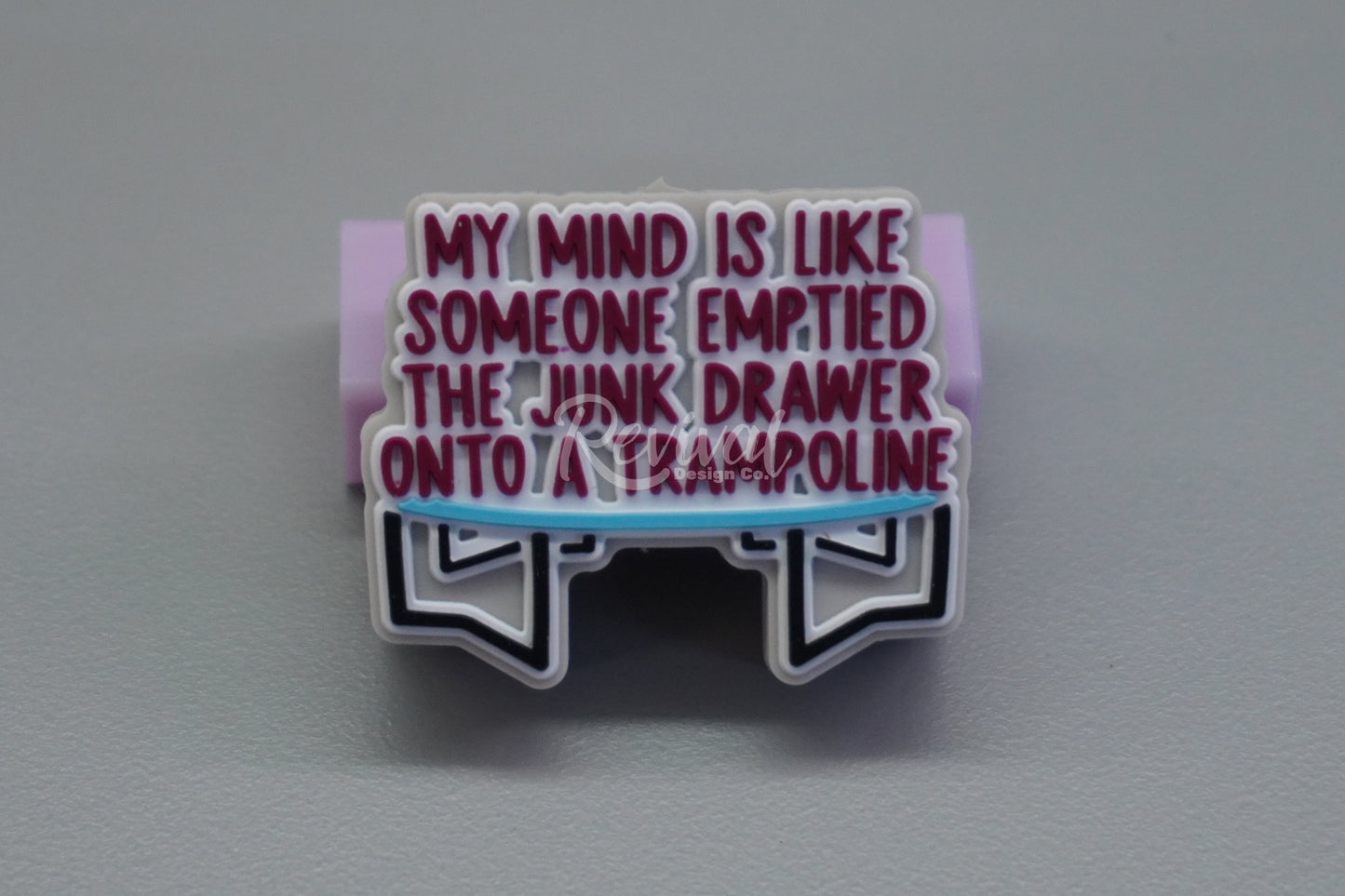 *DISCONTINUING* Trampoline - Silicone Focal Bead