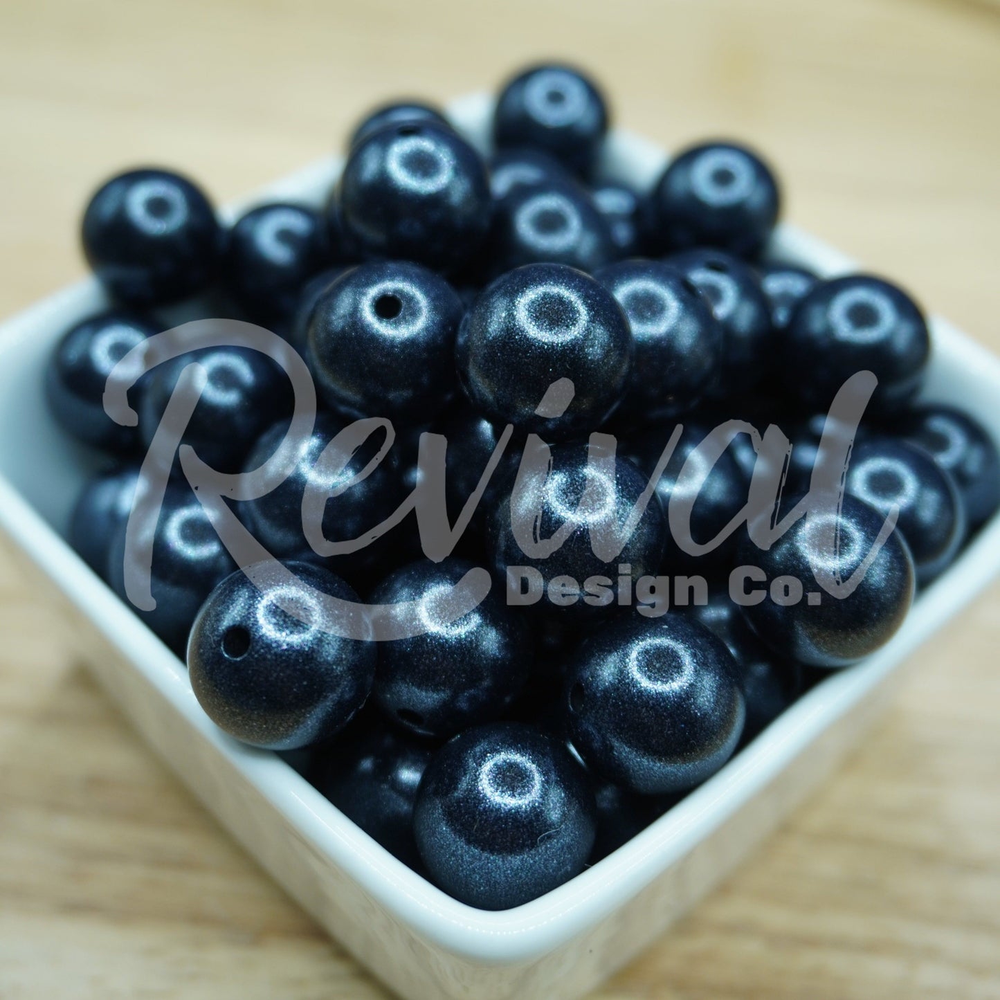 Nox - 15mm Opal Silicone Bead