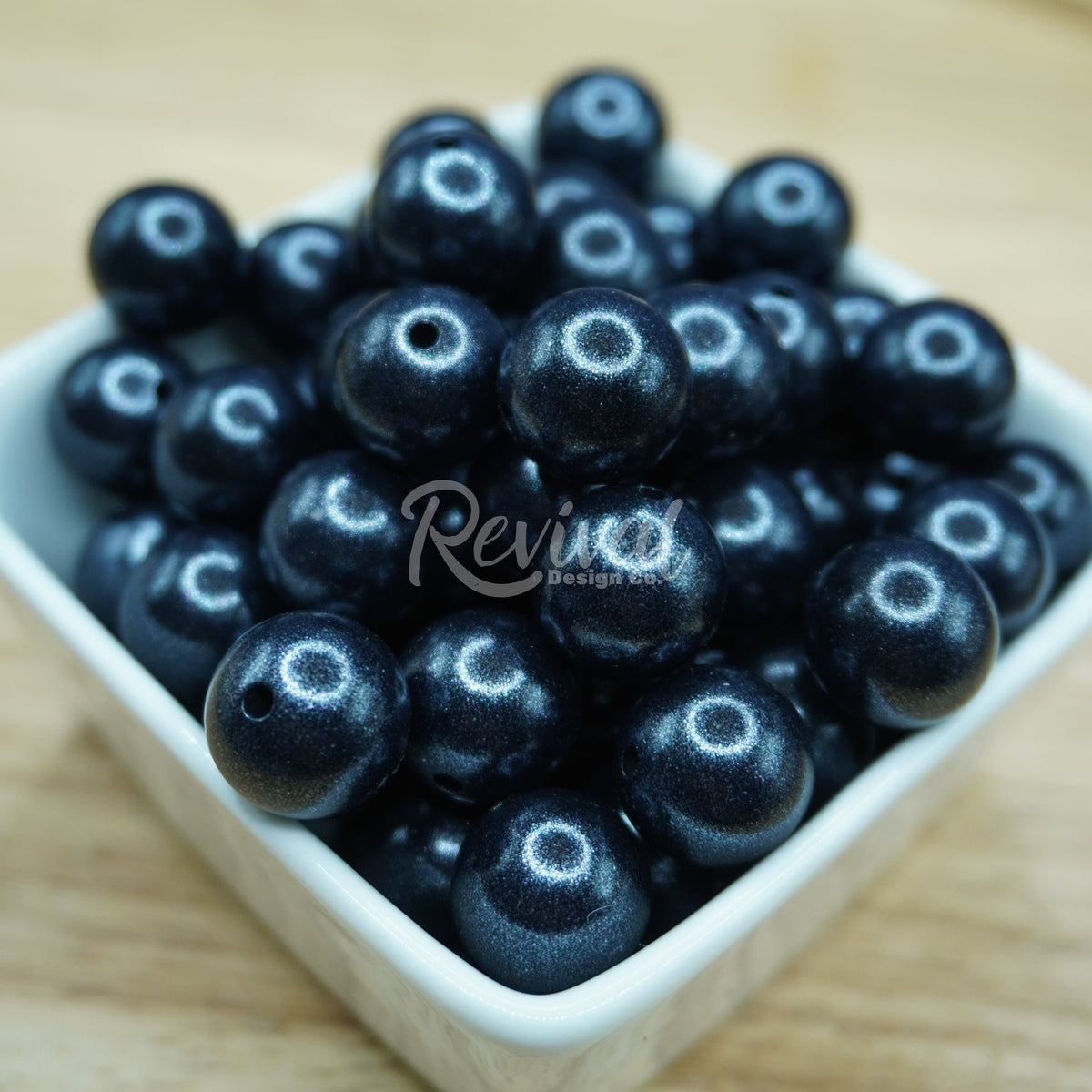 Nox - 15mm Opal Silicone Bead