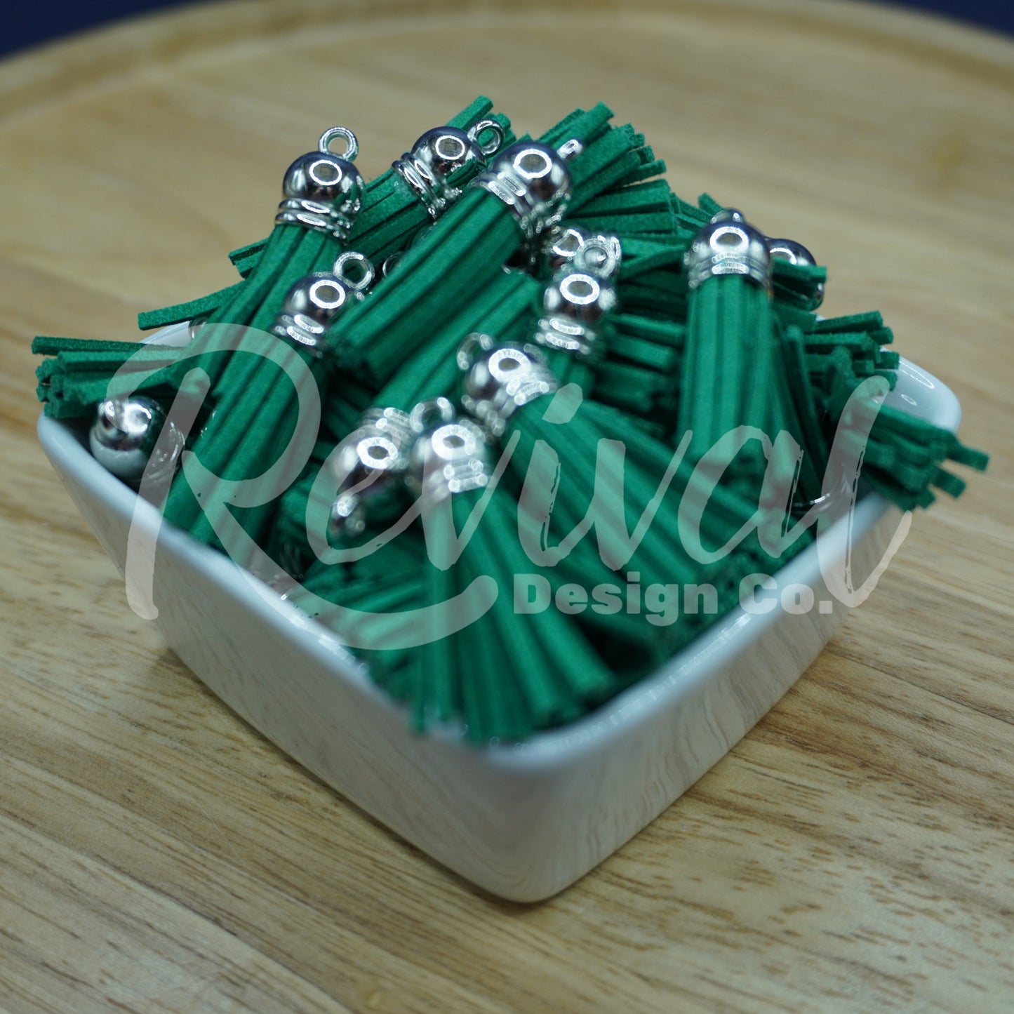 Small Green Tassel - 1.5"