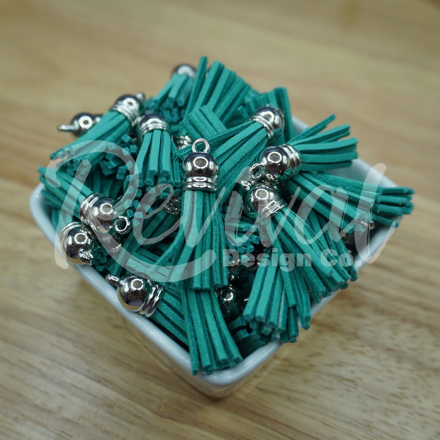 Small Blue Spruce Tassel - 1.5"