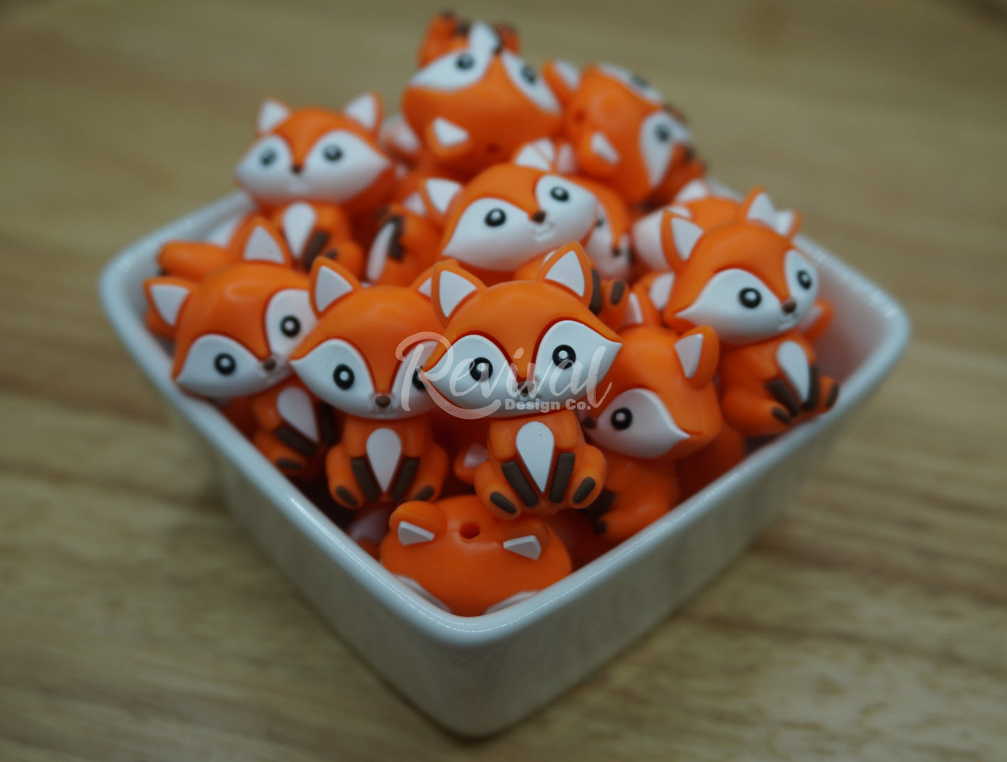 For Fox Sakes - Silicone Focal Bead