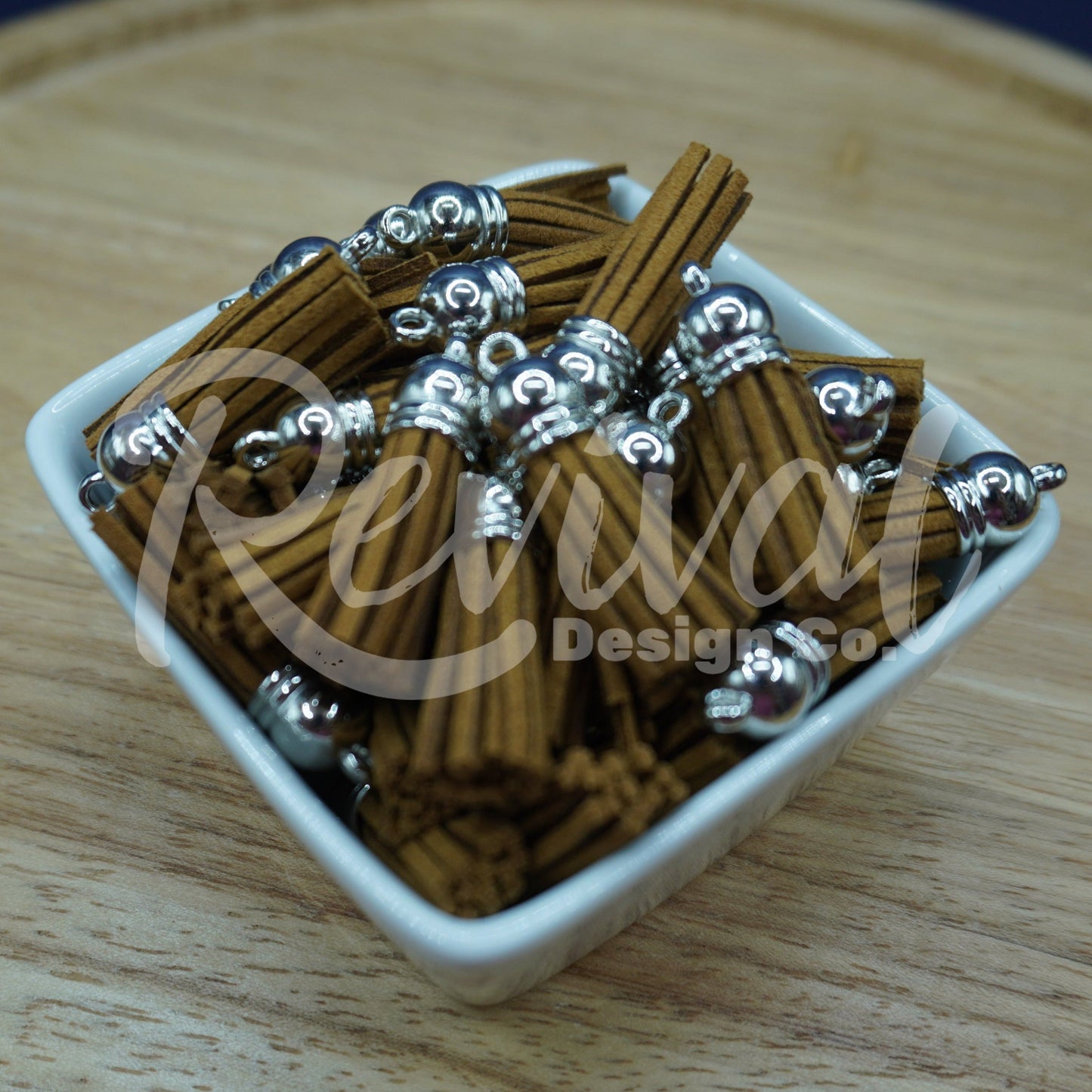 Small Coffee Tassel - 1.5"