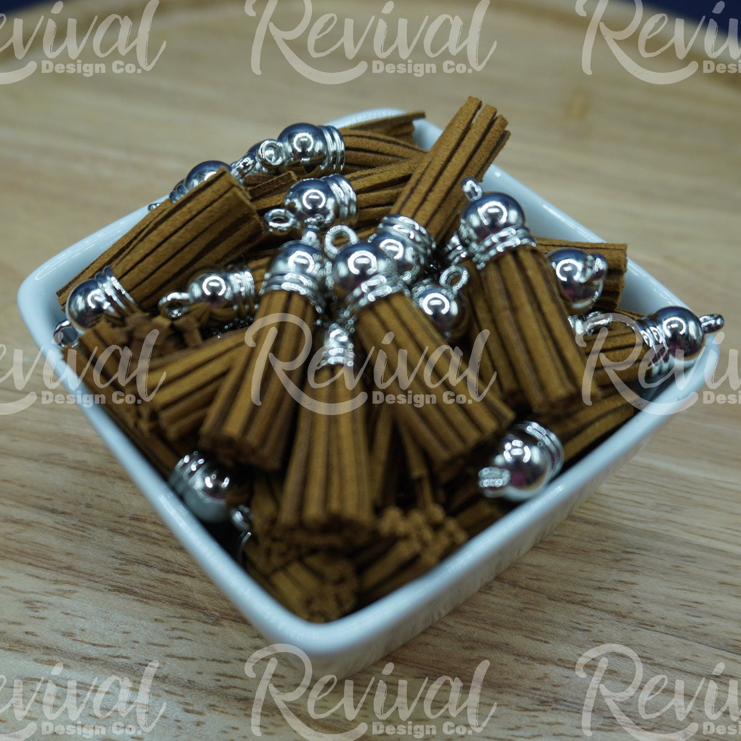 Small Coffee Tassel - 1.5"