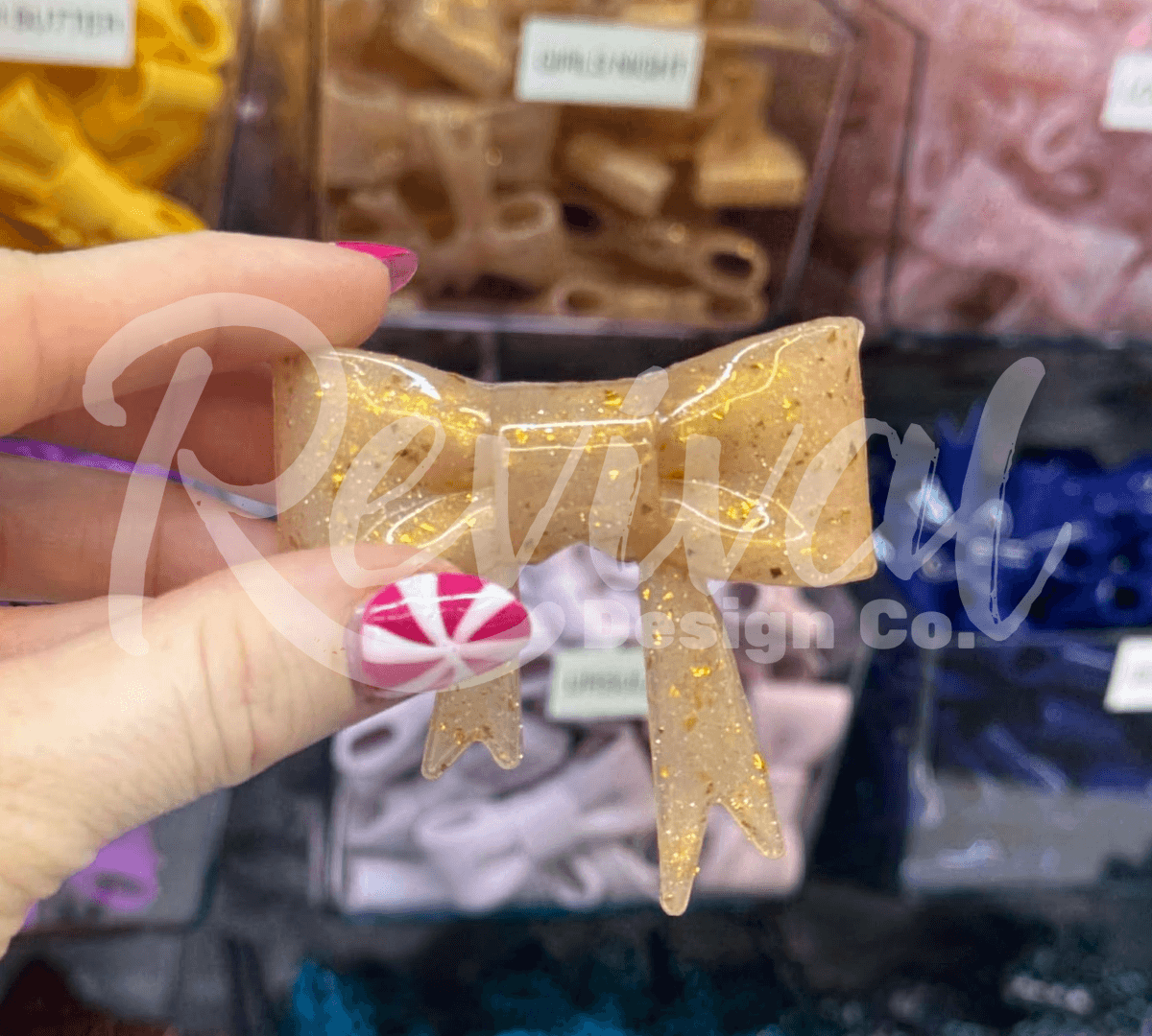 Girls Night - Silicone Bow Focal/Straw Topper