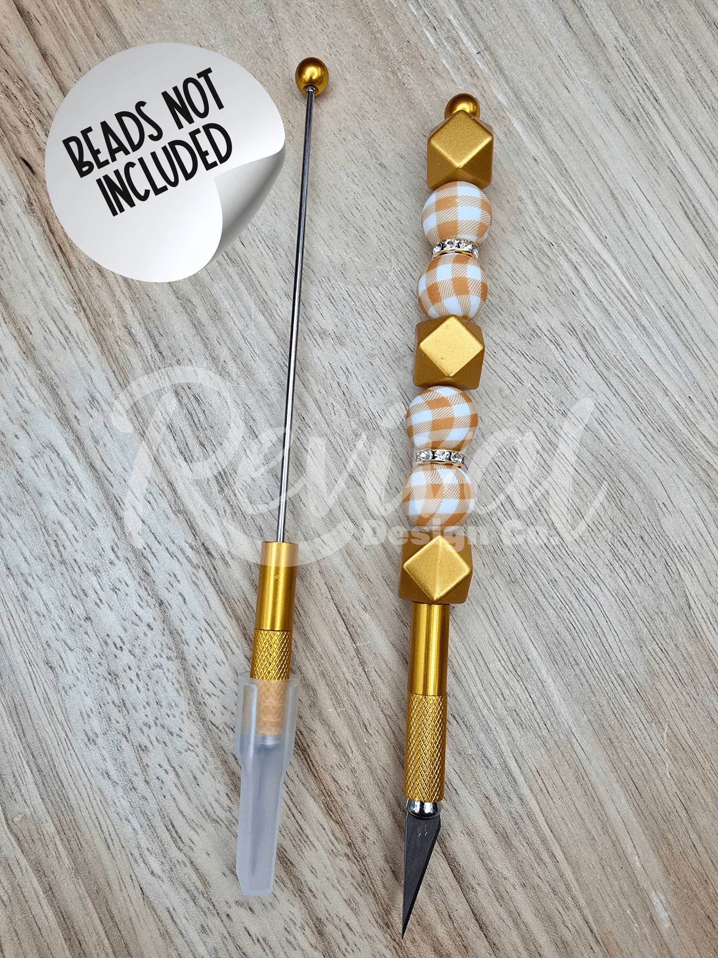 Beadable Craft Knife - Gold