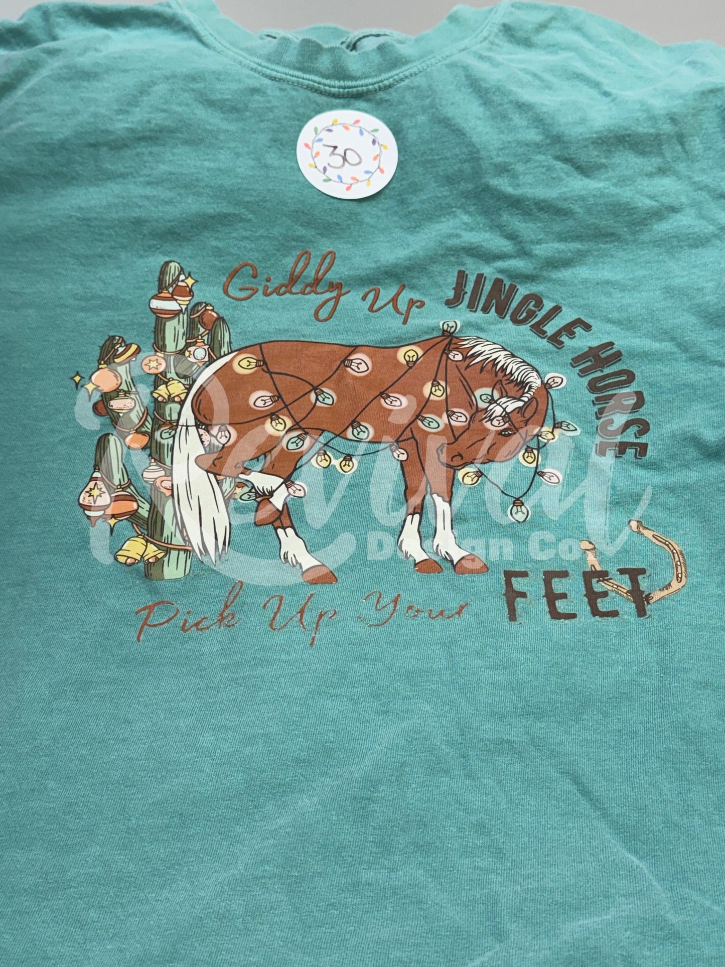 *Gently Worn* Jingle Horse Shirt (2XL)