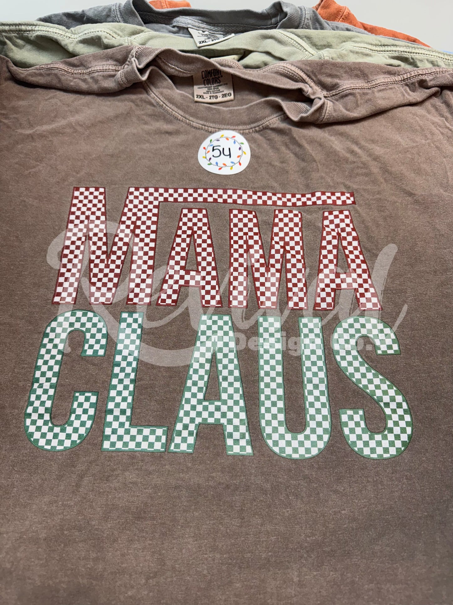 *Gently Worn* Mama Claus Shirt (2XL)