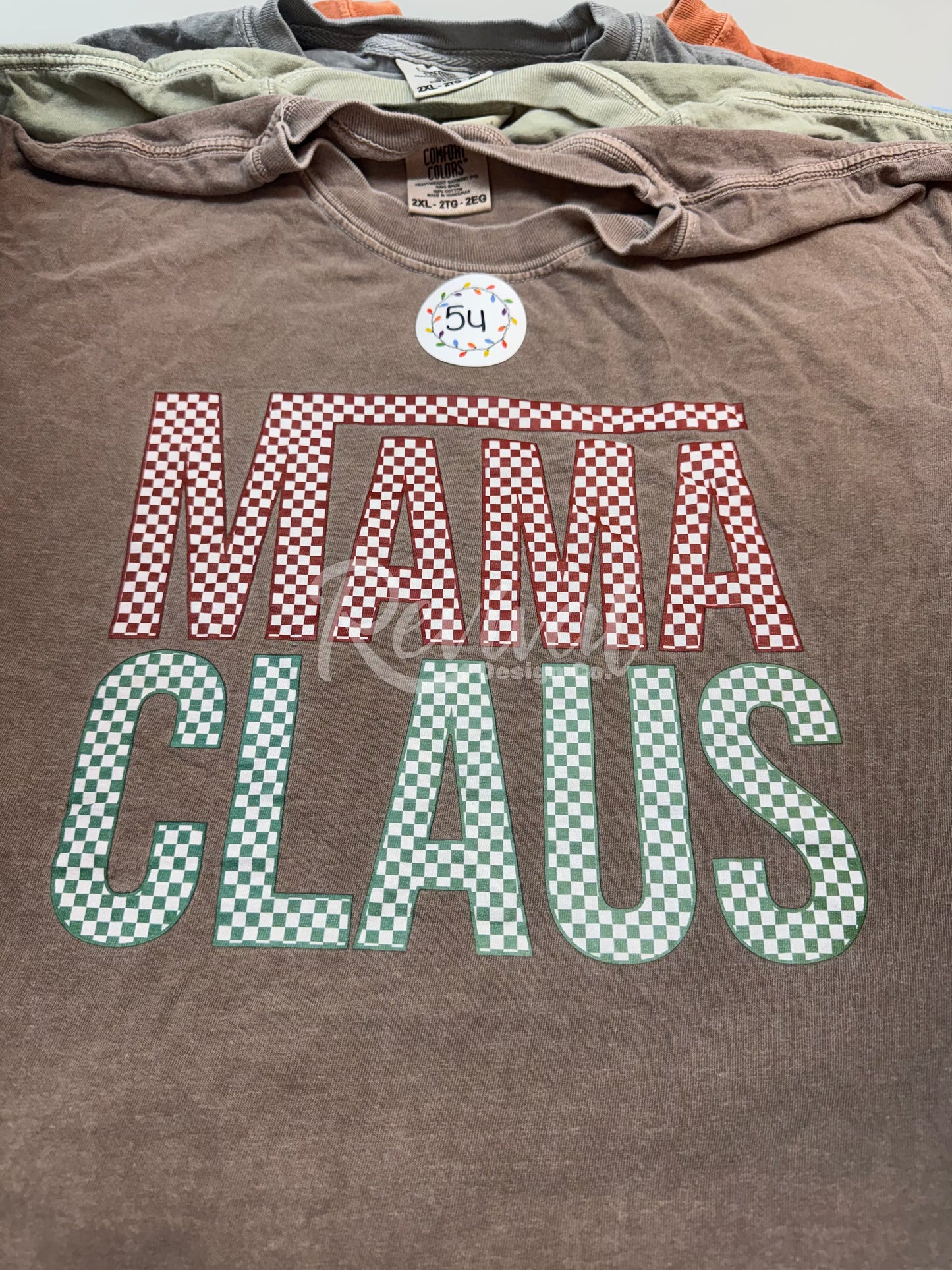 *Gently Worn* Mama Claus Shirt (2XL)
