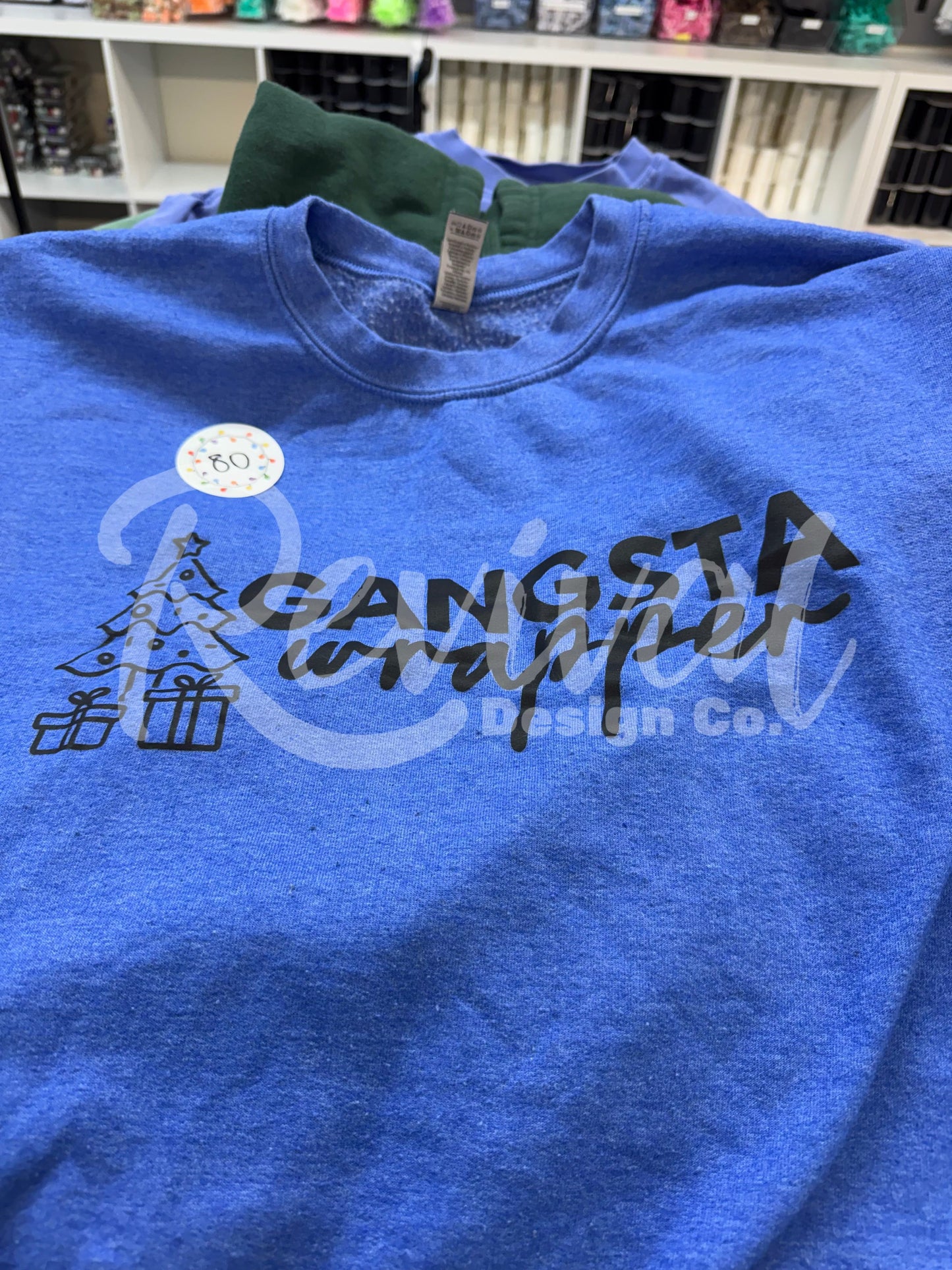 *Gently Worn* Gangsta Wrapper Crewneck (2XL)