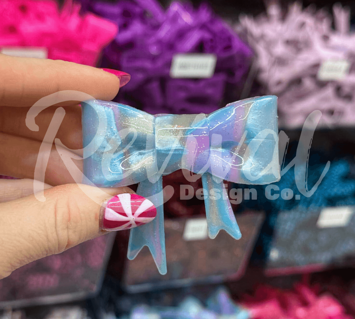 Jellyfish Fields - Silicone Bow Focal/Straw Topper