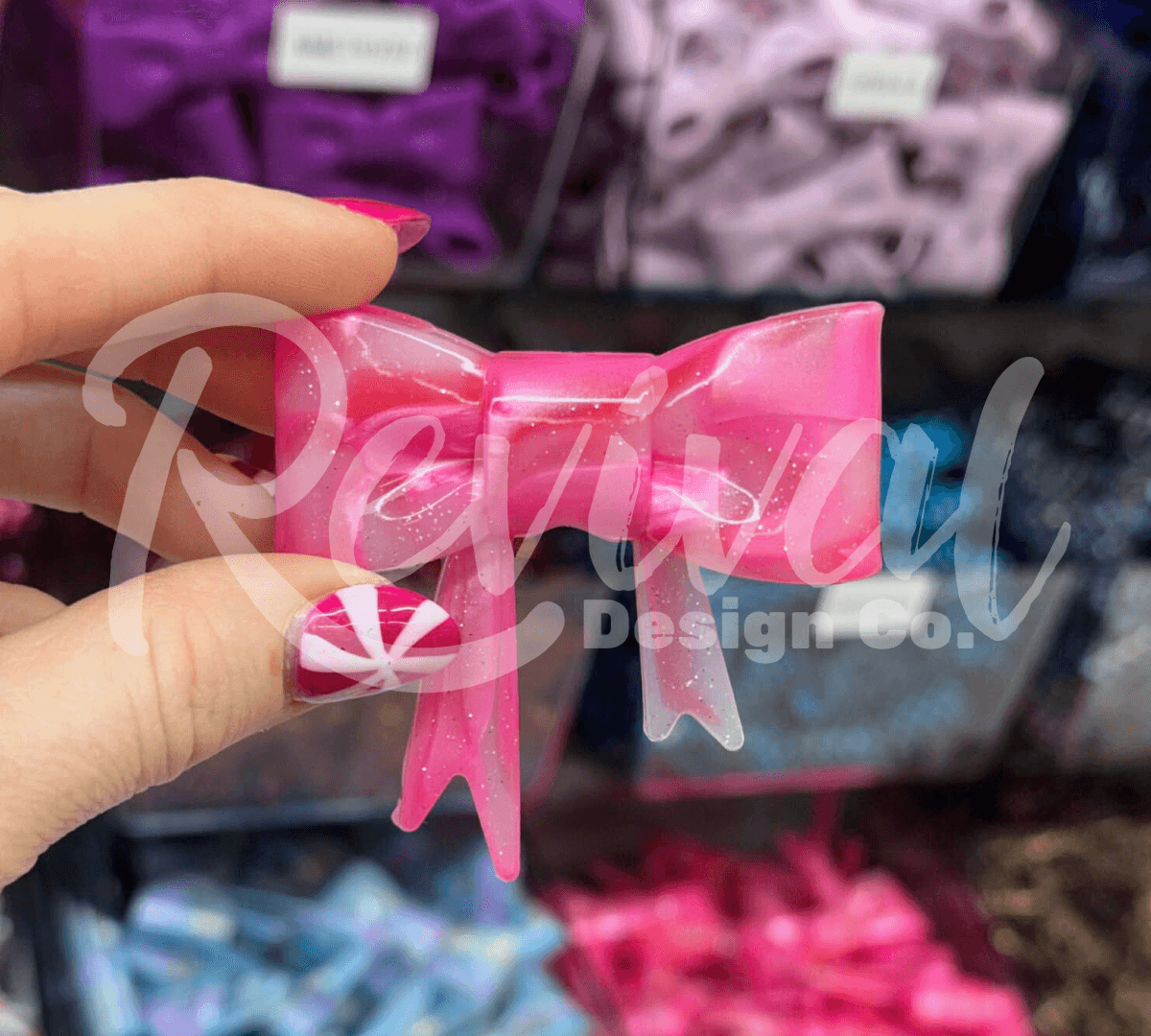 LolliPOP - Silicone Bow Focal/Straw Topper