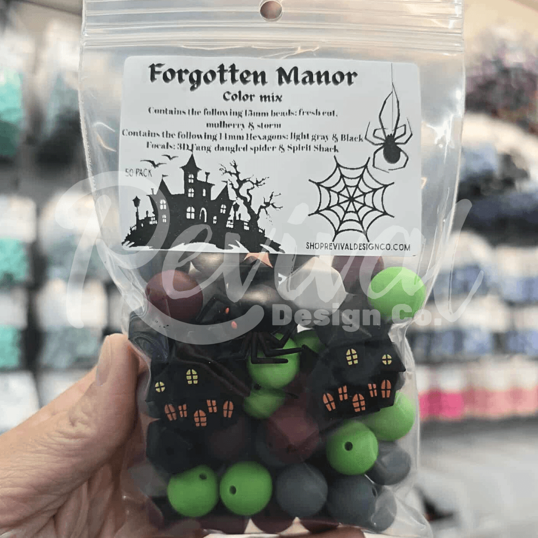 Forgotten Manor - Wristlet Mix With Focals - 50 Pack