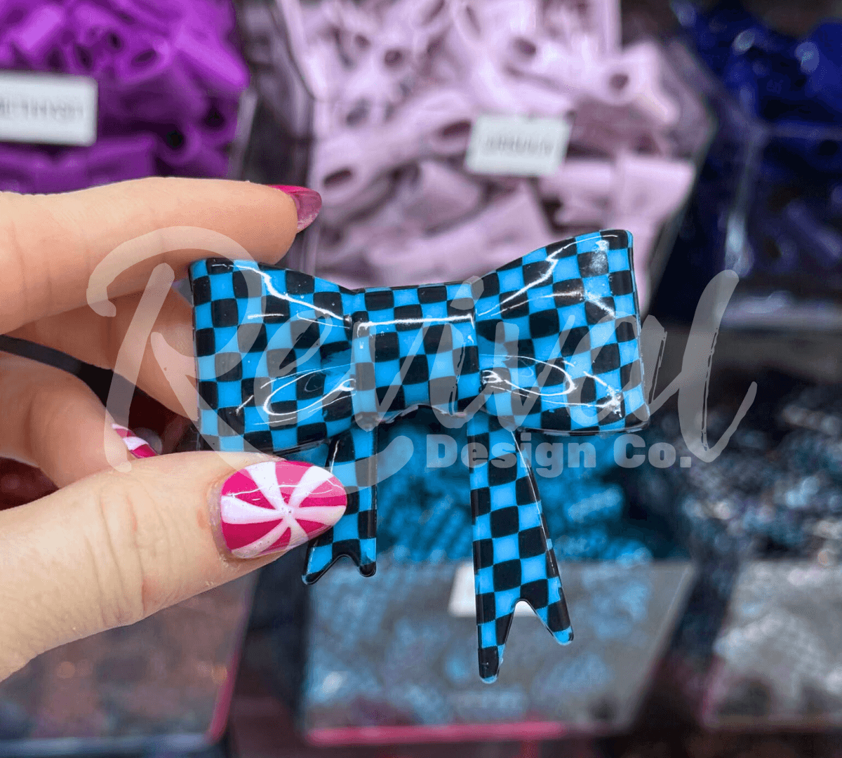 Nirvana - Silicone Bow Focal/Straw Topper