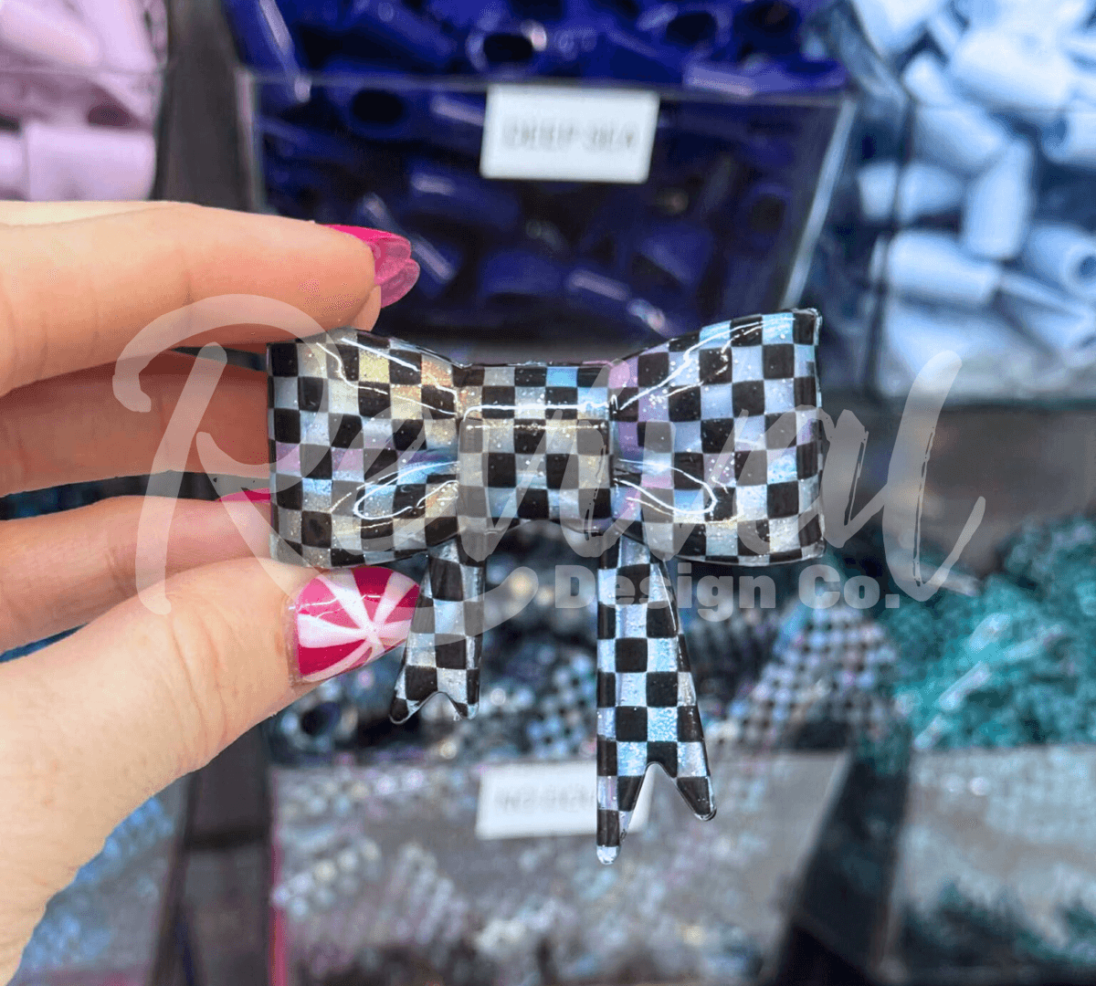 No Doubt - Silicone Bow Focal/Straw Topper