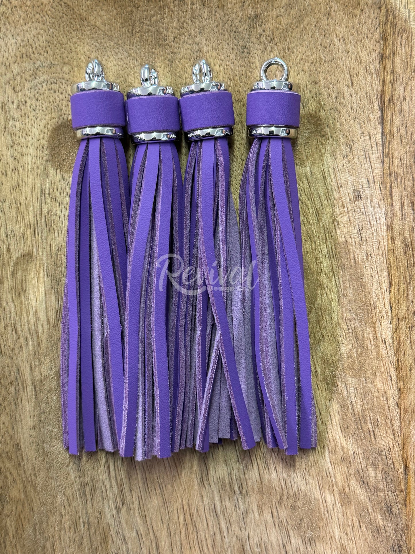 Large Violet Tassel - 4"