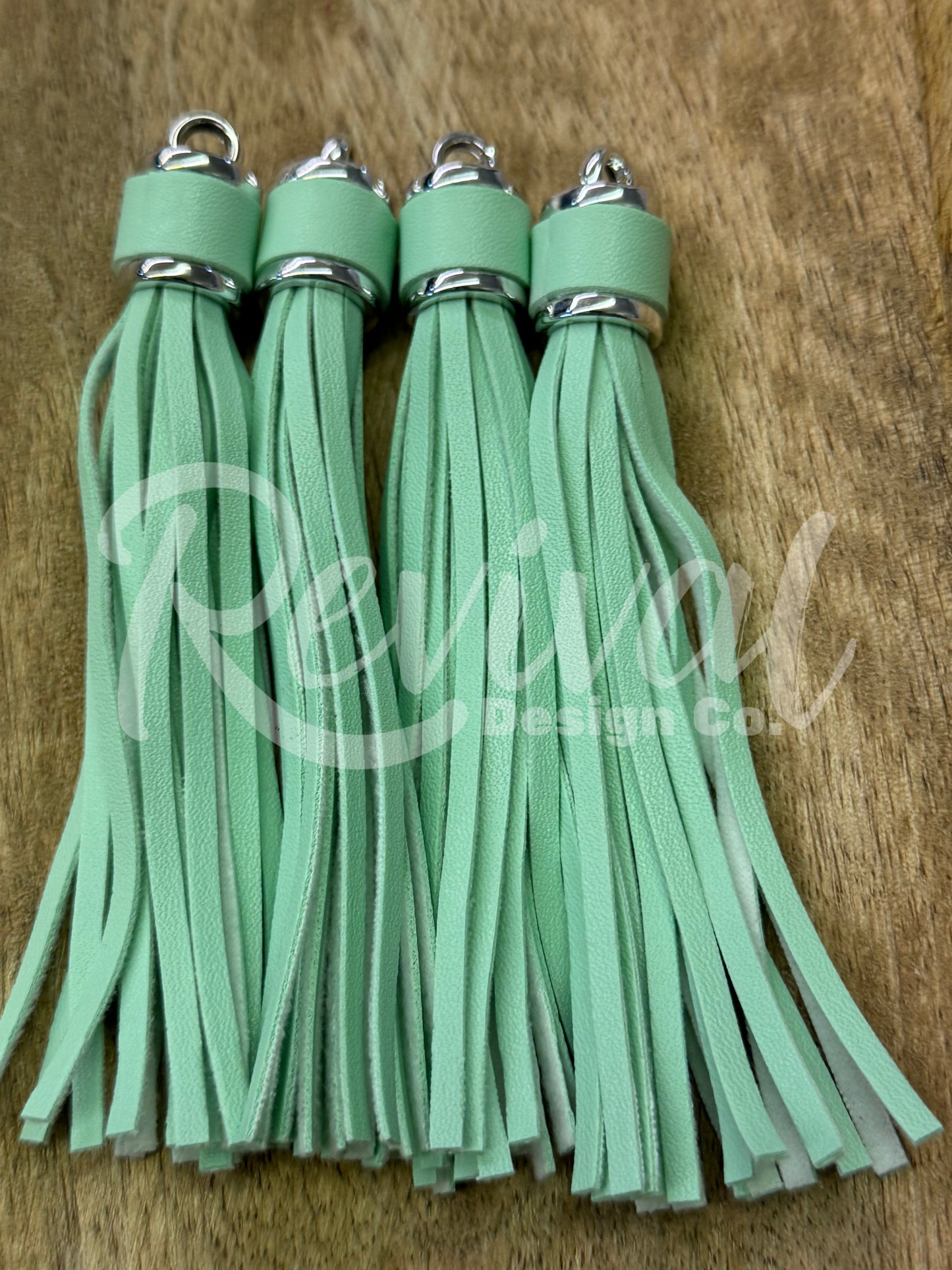 Large Mint Tassel - 4"