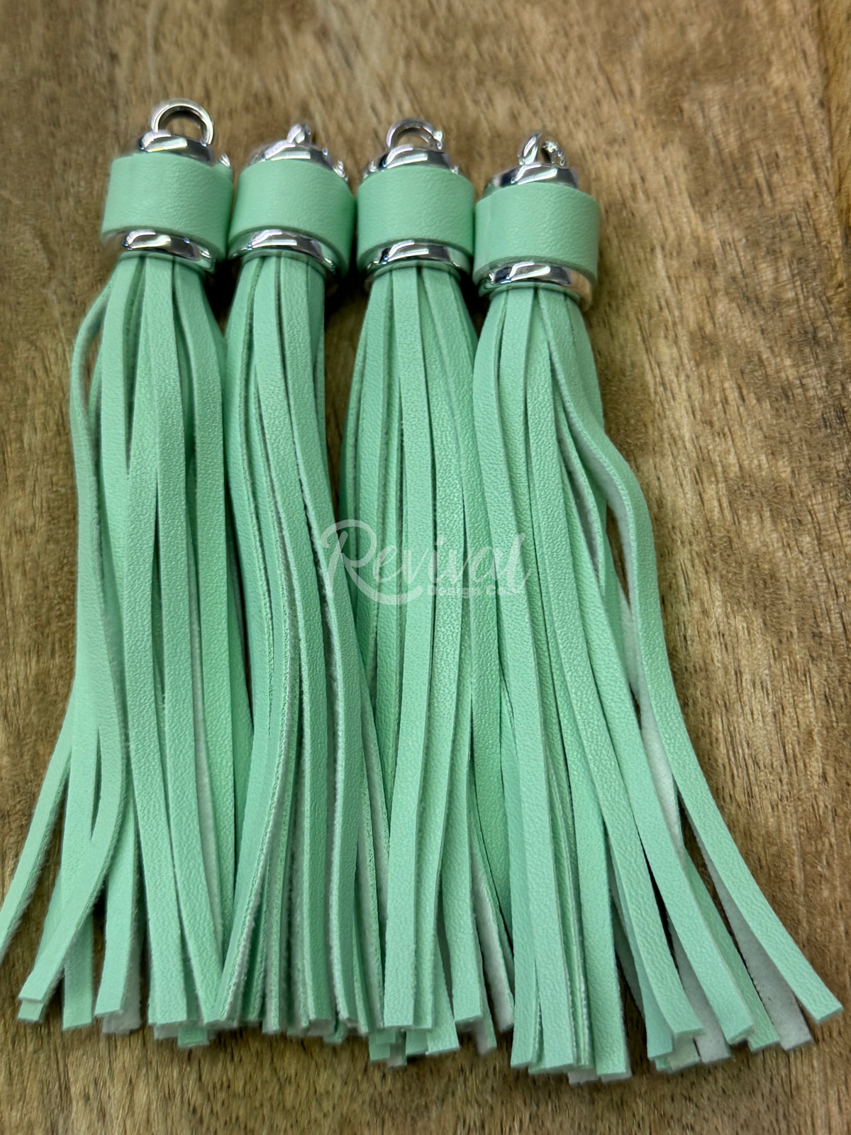Large Mint Tassel - 4"