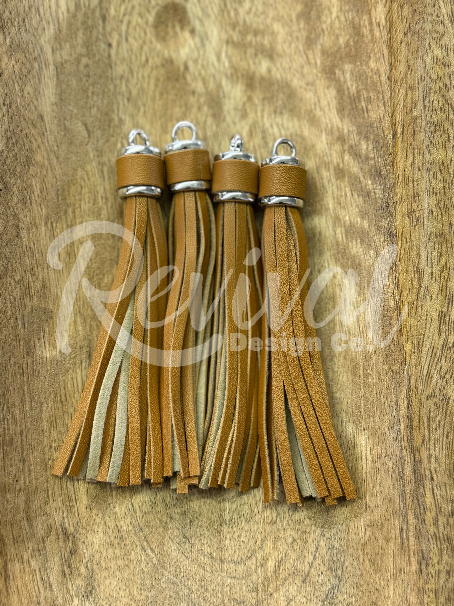 Large Caramel Tassel - 4"