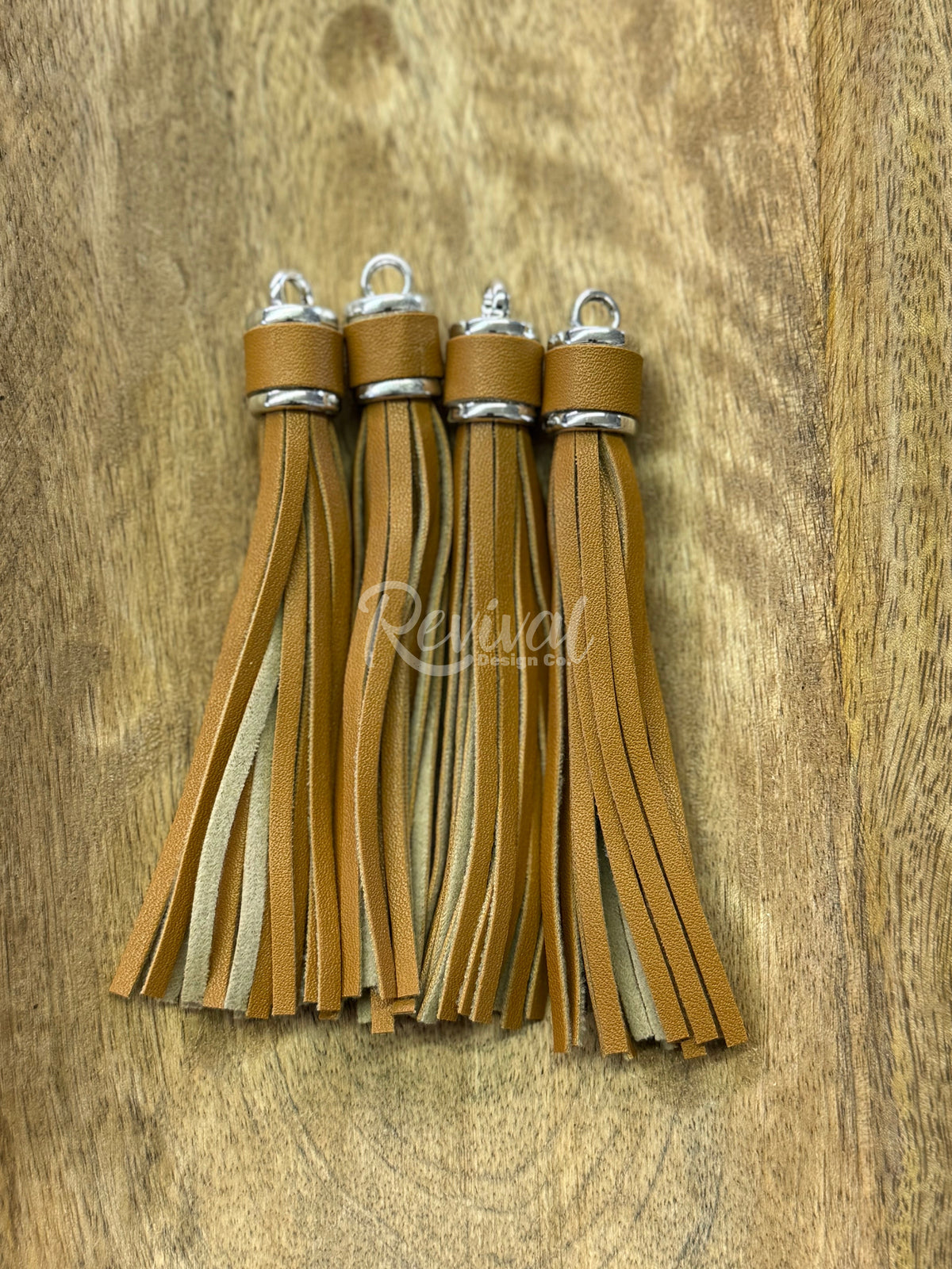 Large Caramel Tassel - 4"