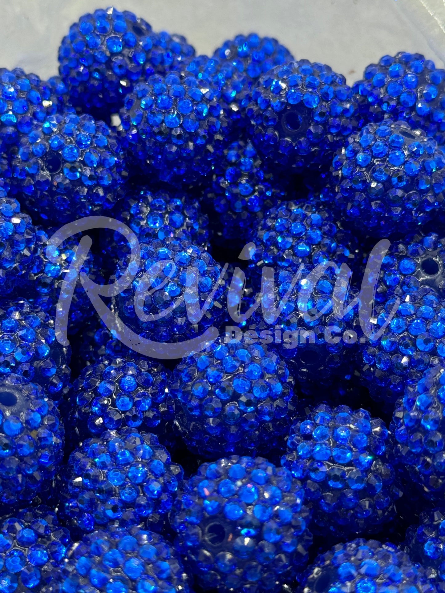 20mm Rhinestone - Revival Blue