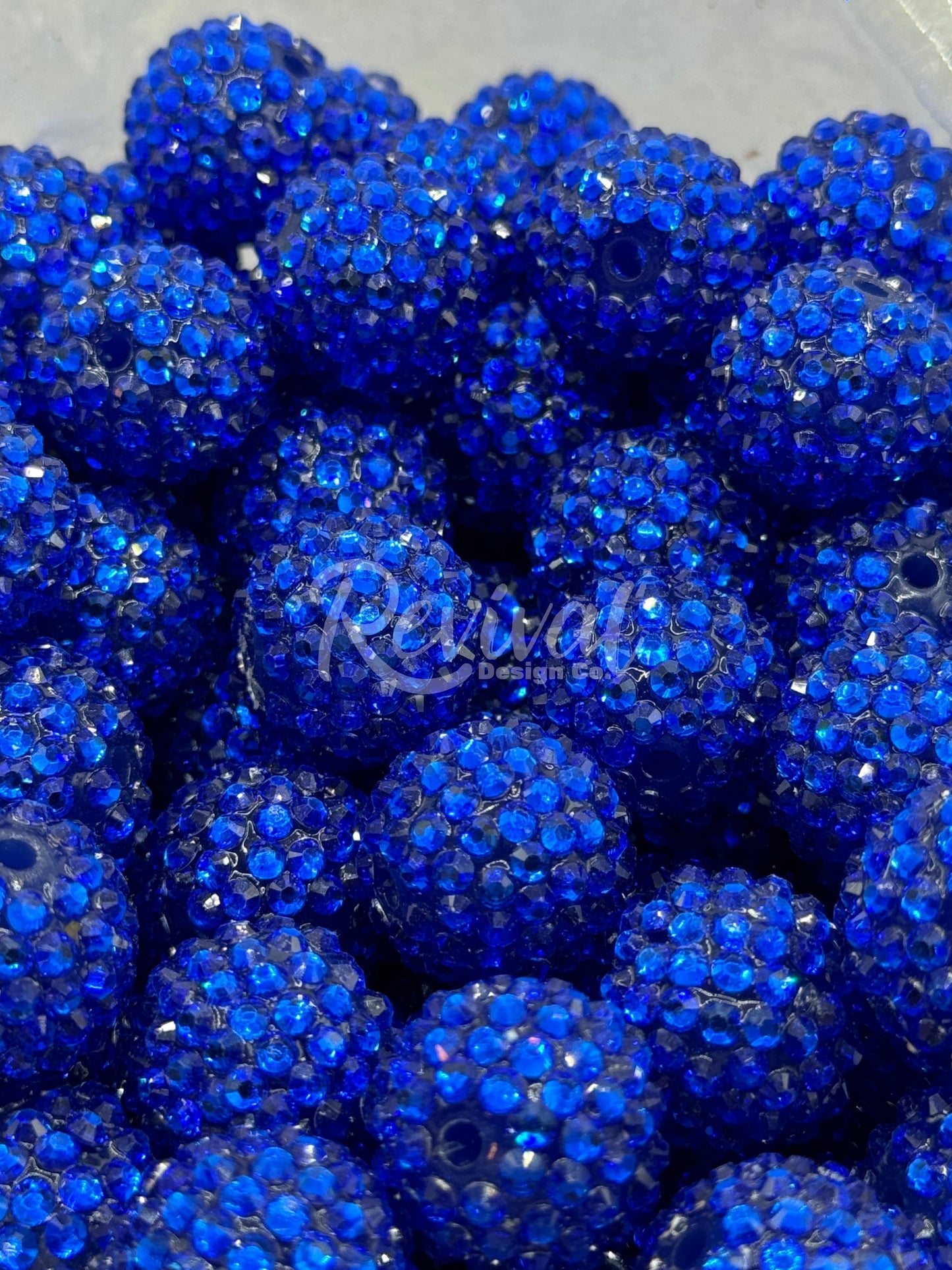 20mm Rhinestone - Revival Blue