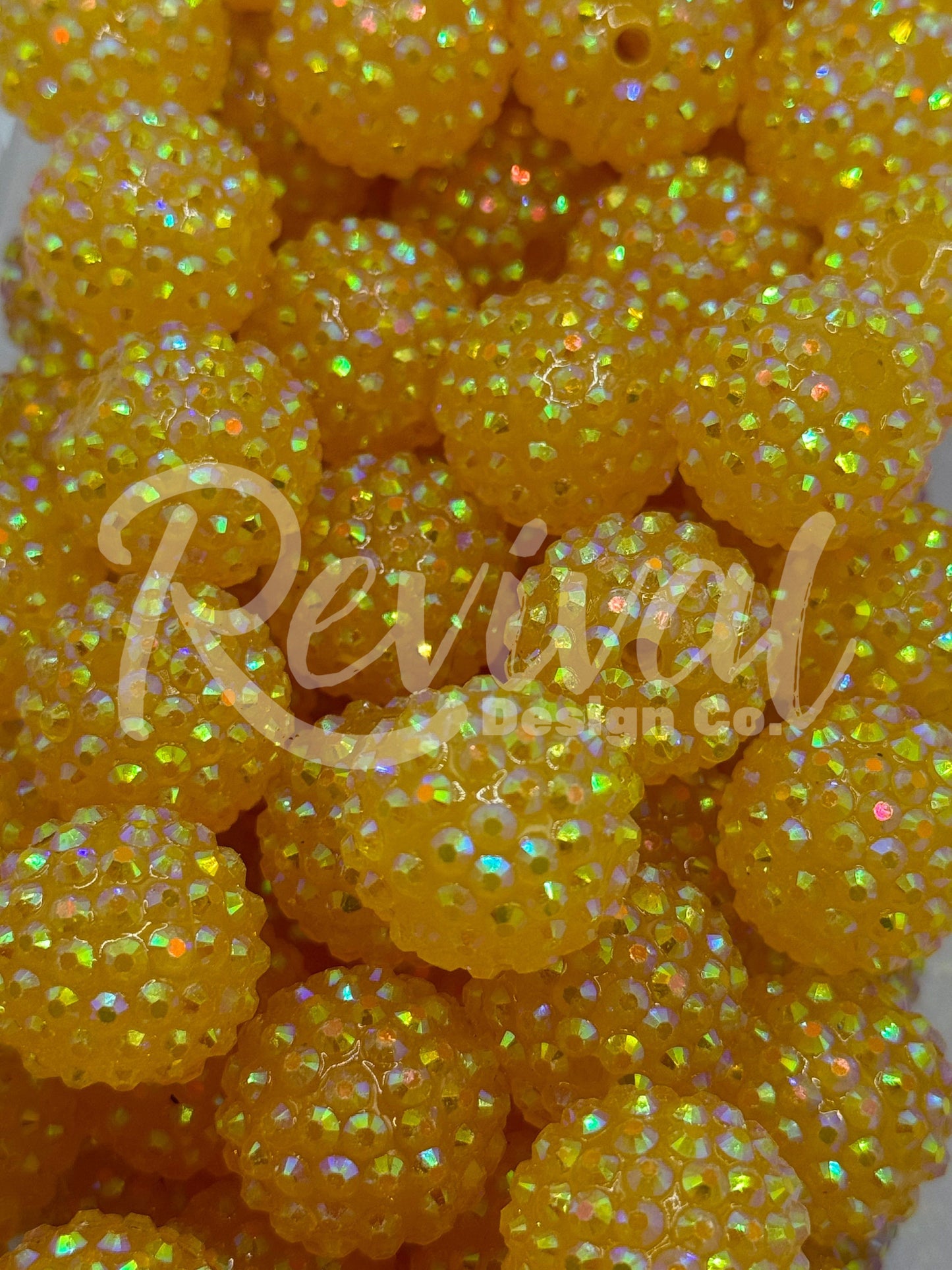 20mm Rhinestone - Sunny