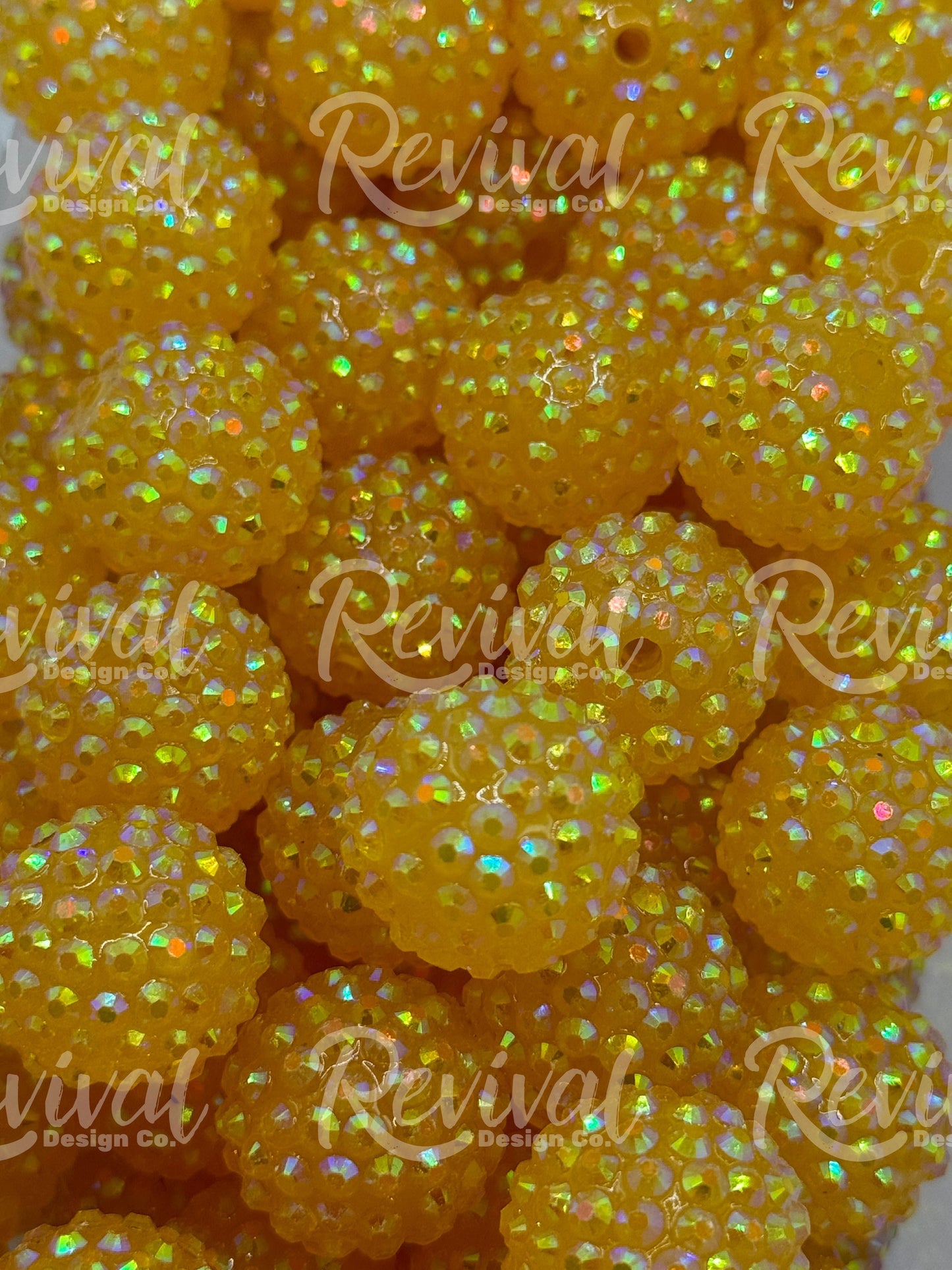 20mm Rhinestone - Sunny