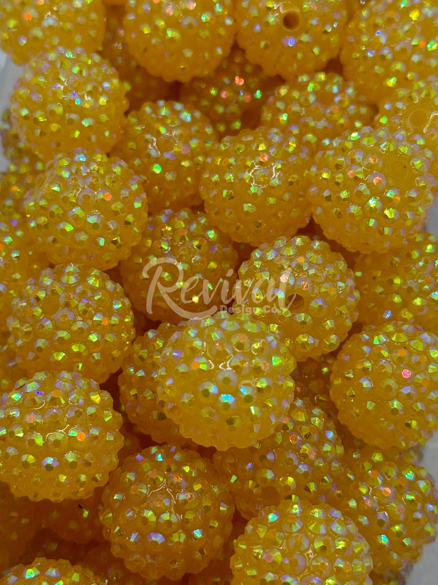 20mm Rhinestone - Sunny