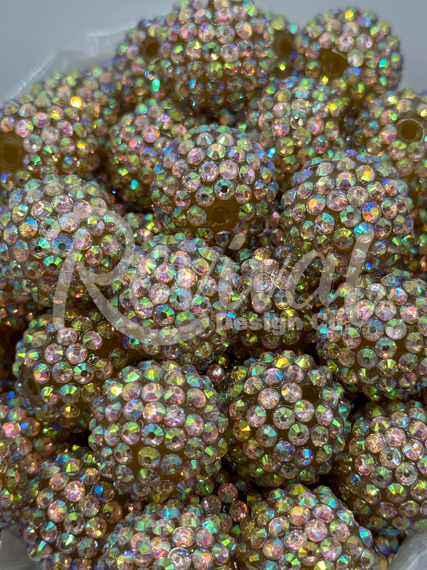 20mm Rhinestone - Fool's Gold