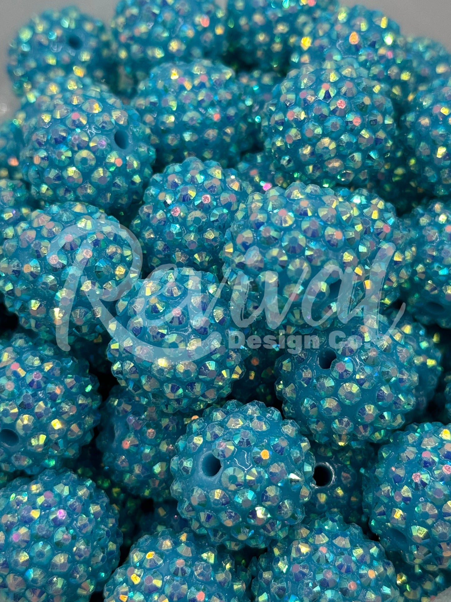 20mm Rhinestone - Lagoon