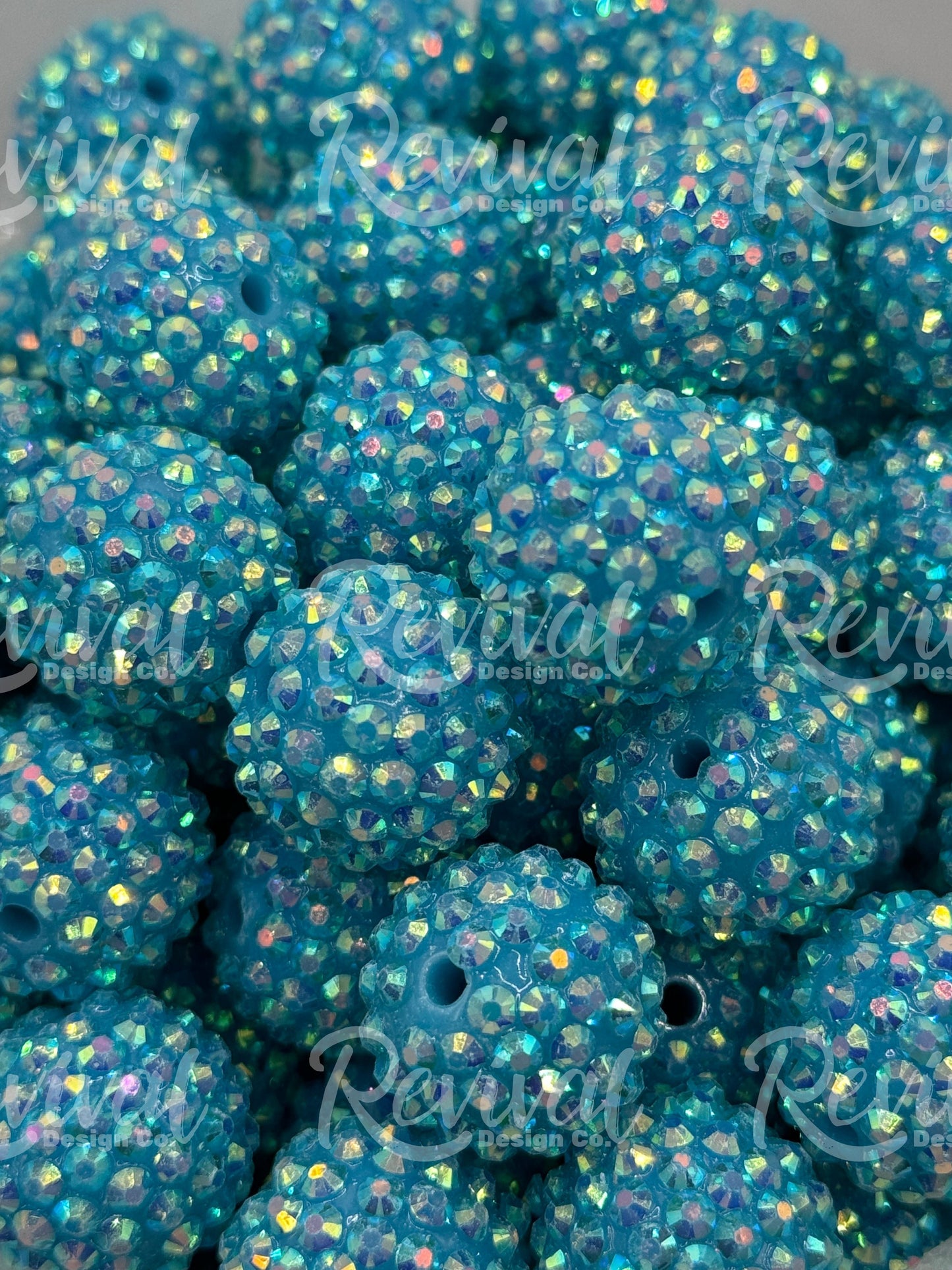 20mm Rhinestone - Lagoon