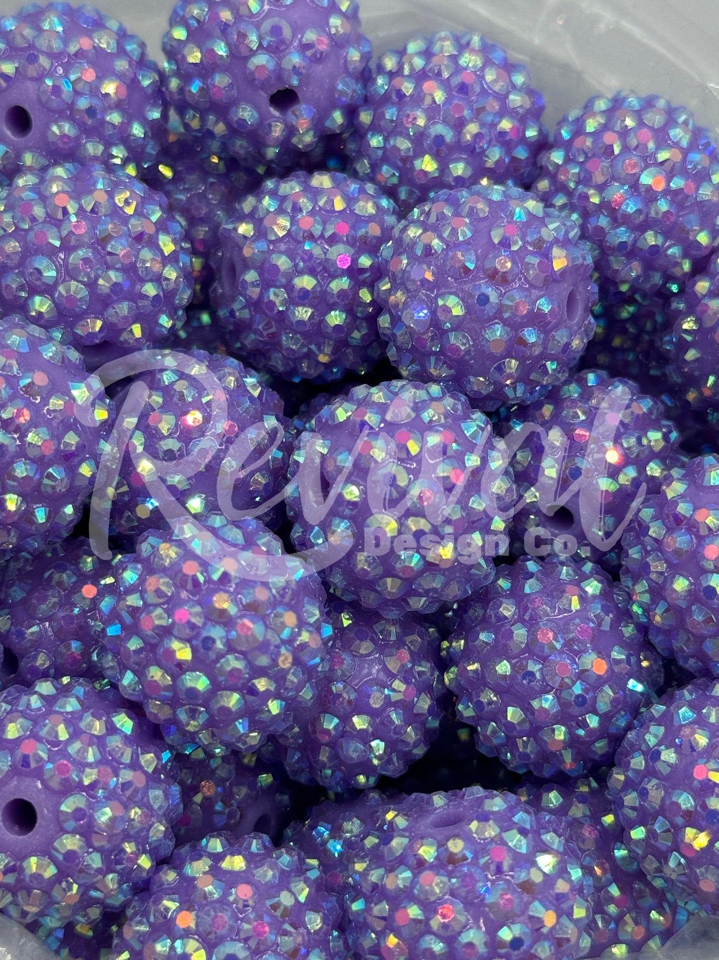 20mm Rhinestone - Lavender