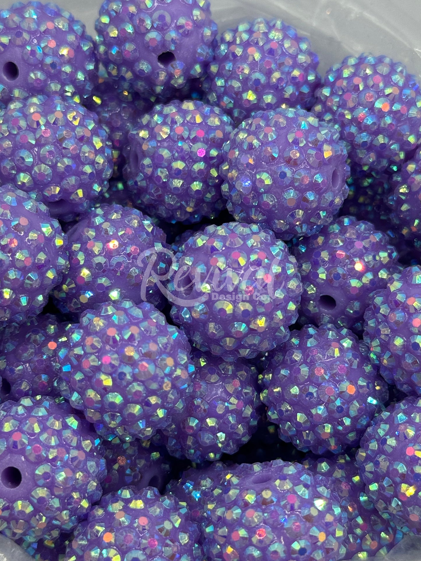 20mm Rhinestone - Lavender