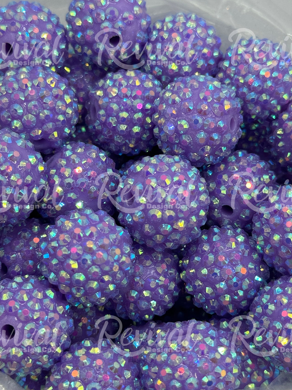 20mm Rhinestone - Lavender