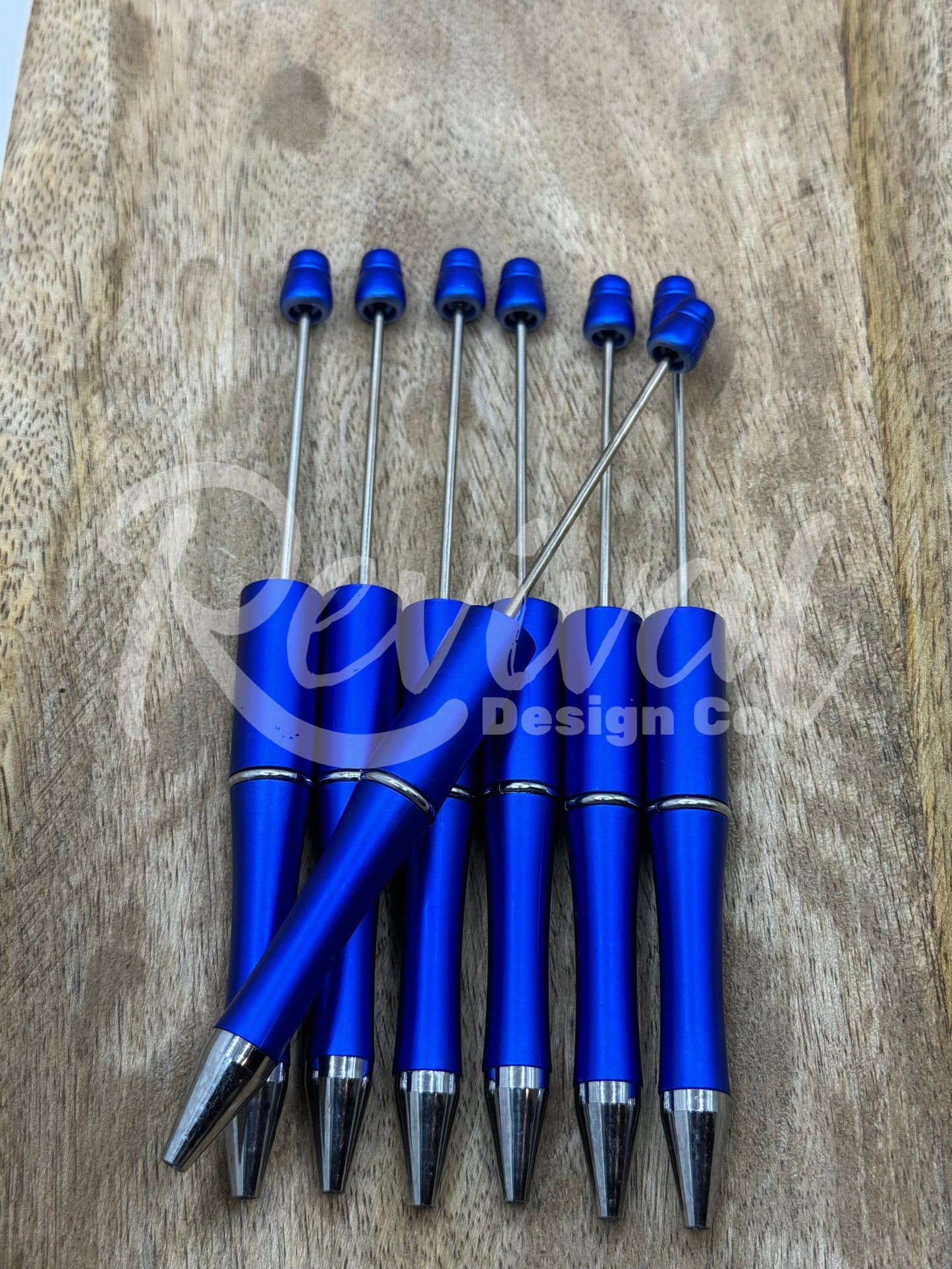 Matte Revival Blue - Beadable Pen Base